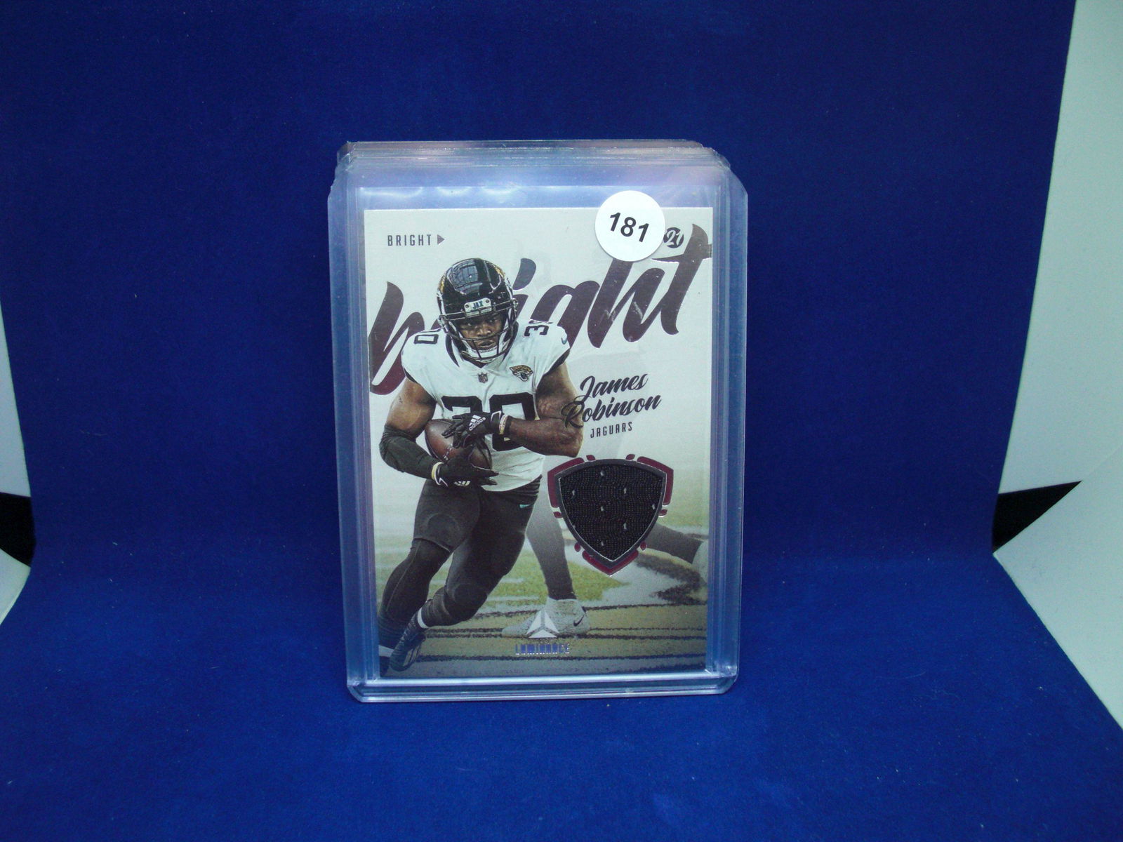 james robinson luminance jersey card (1 of 1)