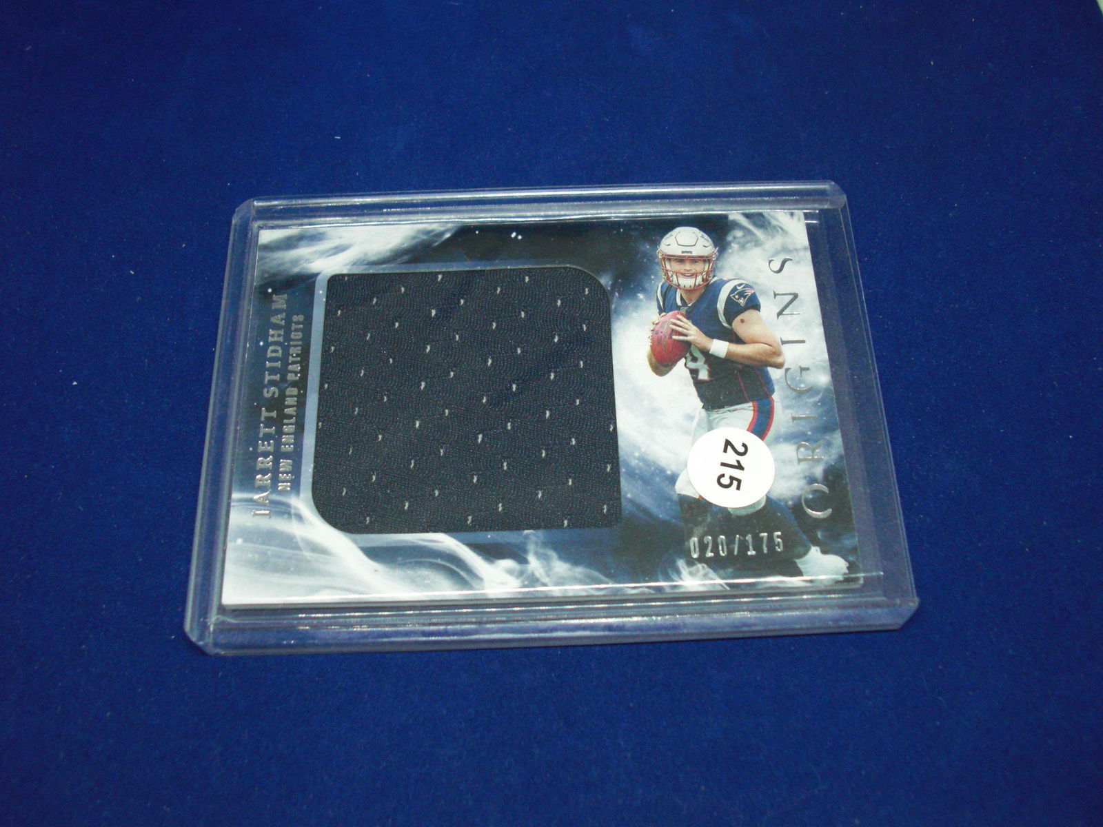 jarrett stidham jumbo jersey card 020/175 (1 of 1)