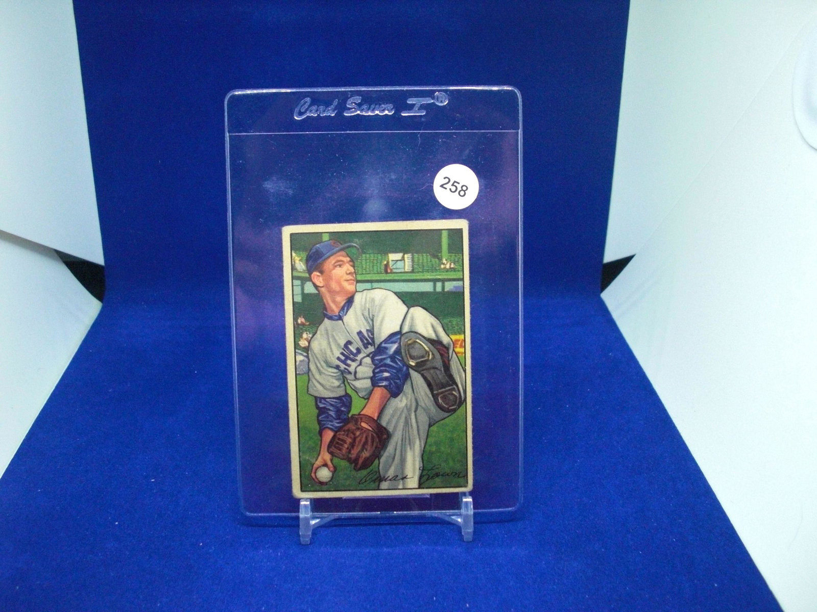 vintage 1952 bowman omar lown: vintage 1952 bowman omar lown