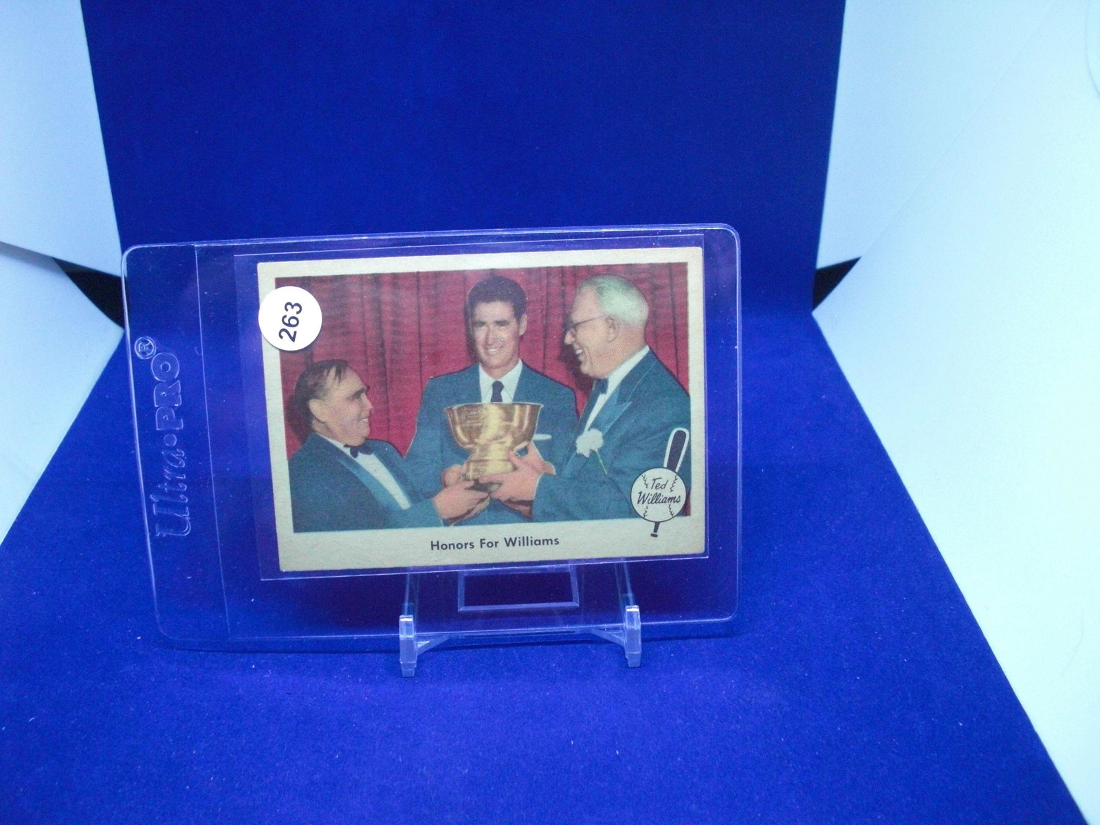 1959 fleer ted williams honors for ted: 1959 fleer ted williams honors for ted