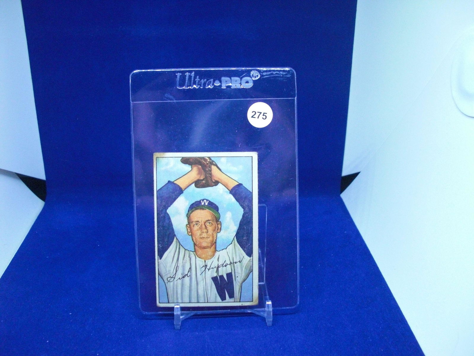 vintage 1952 bowman sid hudson (1 of 1)