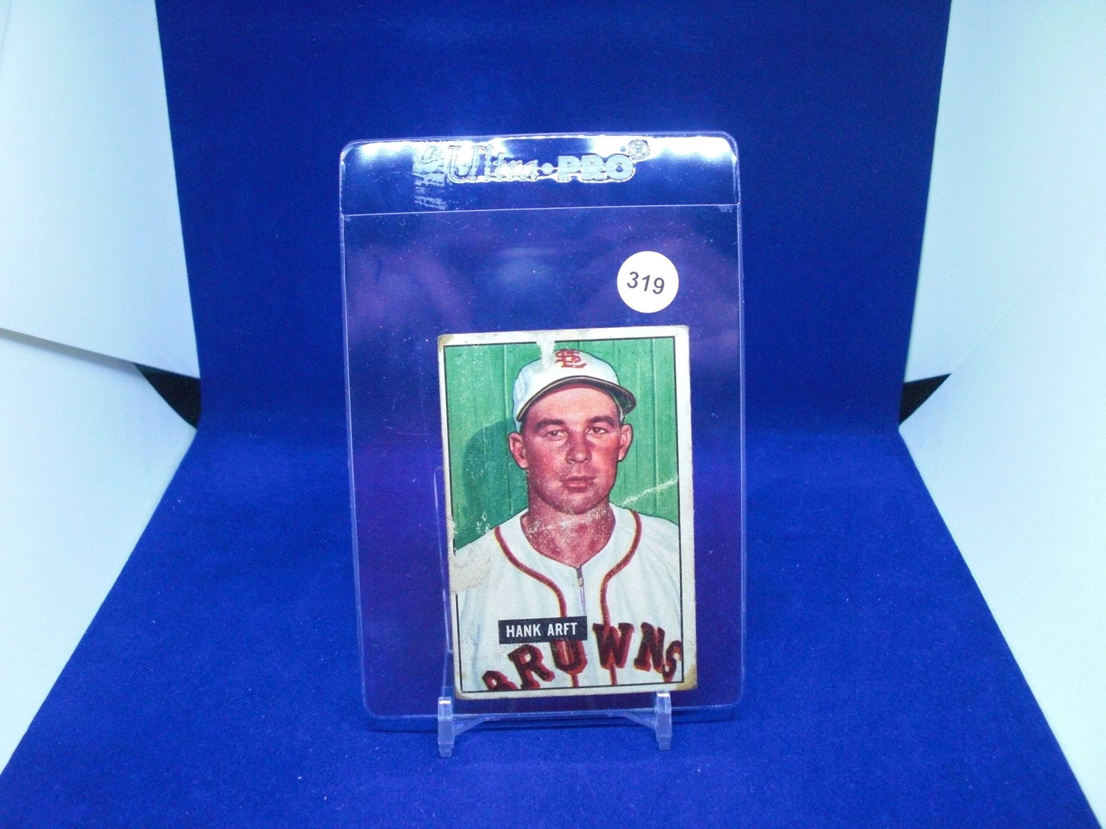 1951 bowman baseball hank arft (1 of 1)