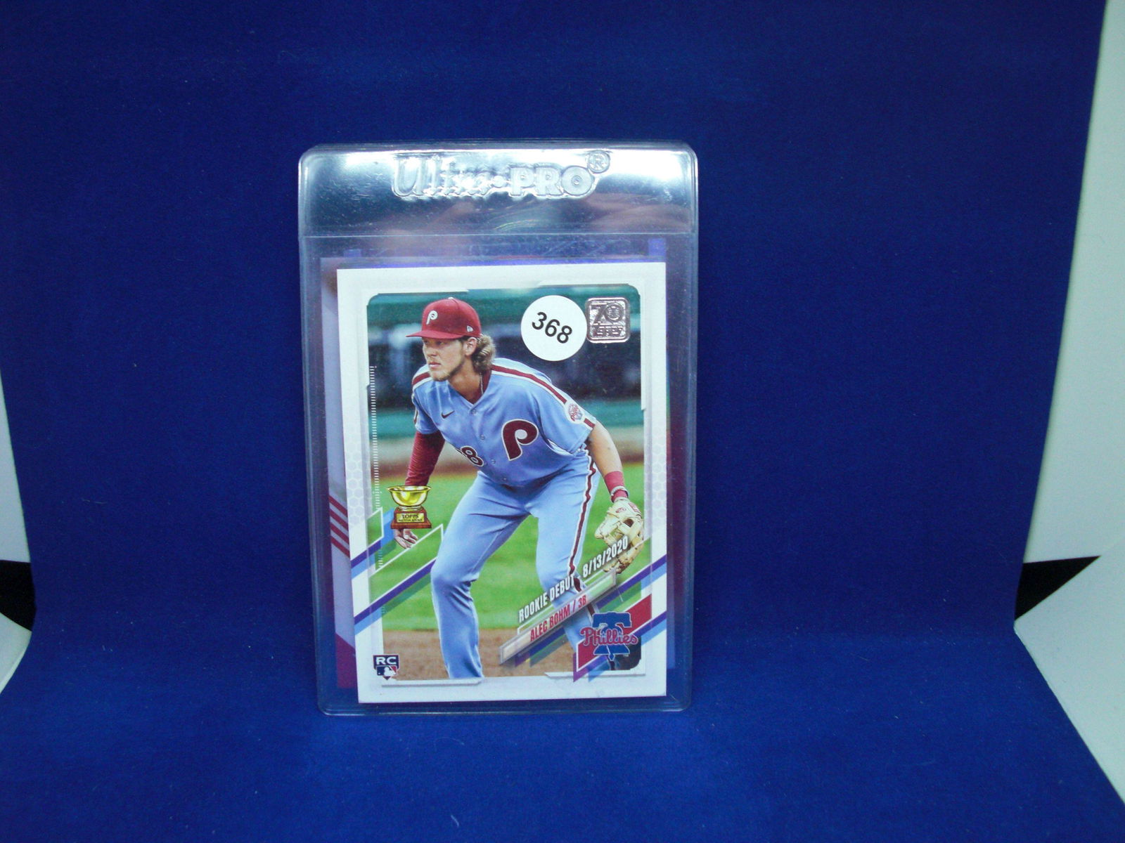 alec bohm rookie card (1 of 1)