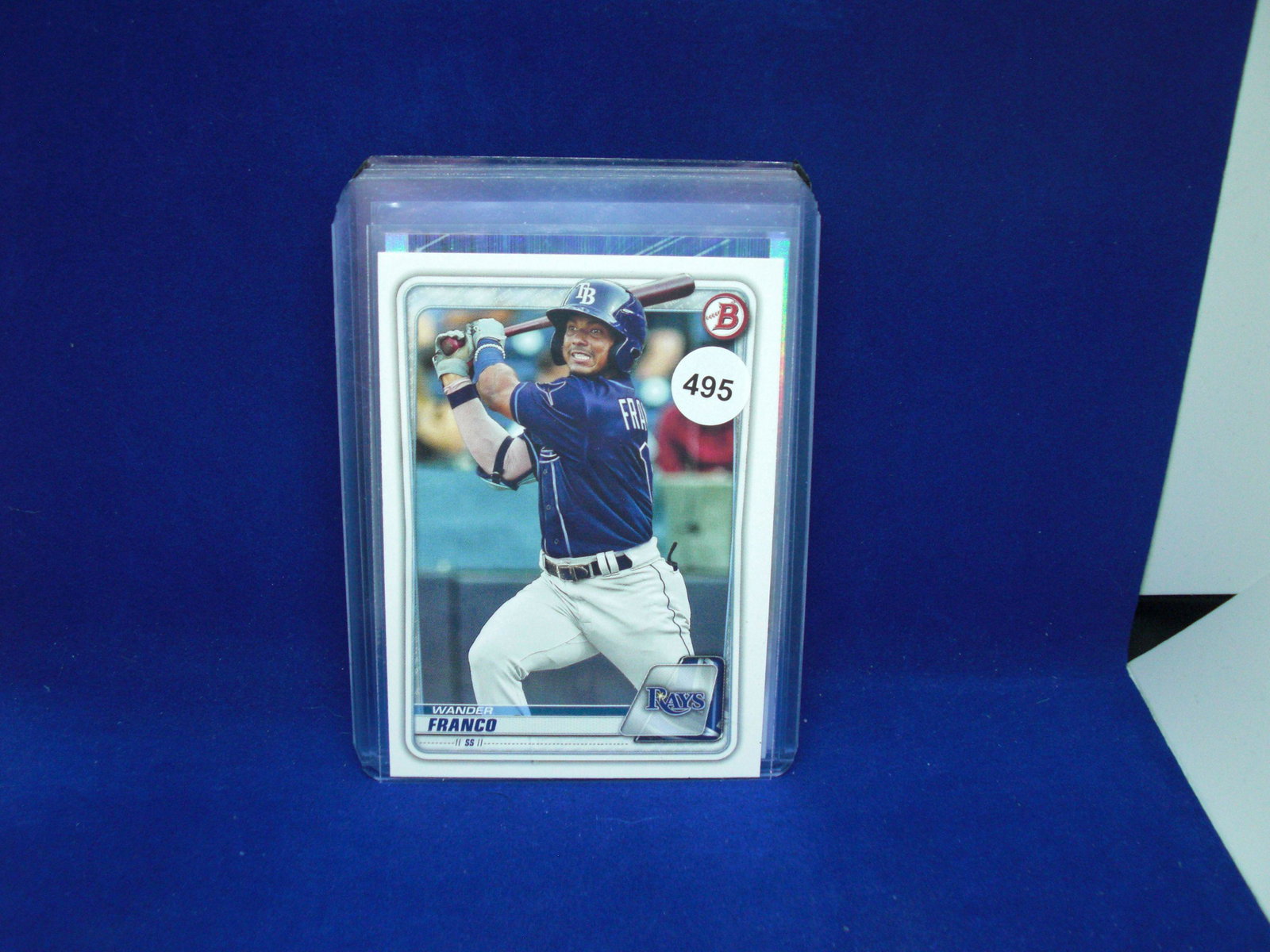wander franco bowman prospect card: wander franco bowman prospect card