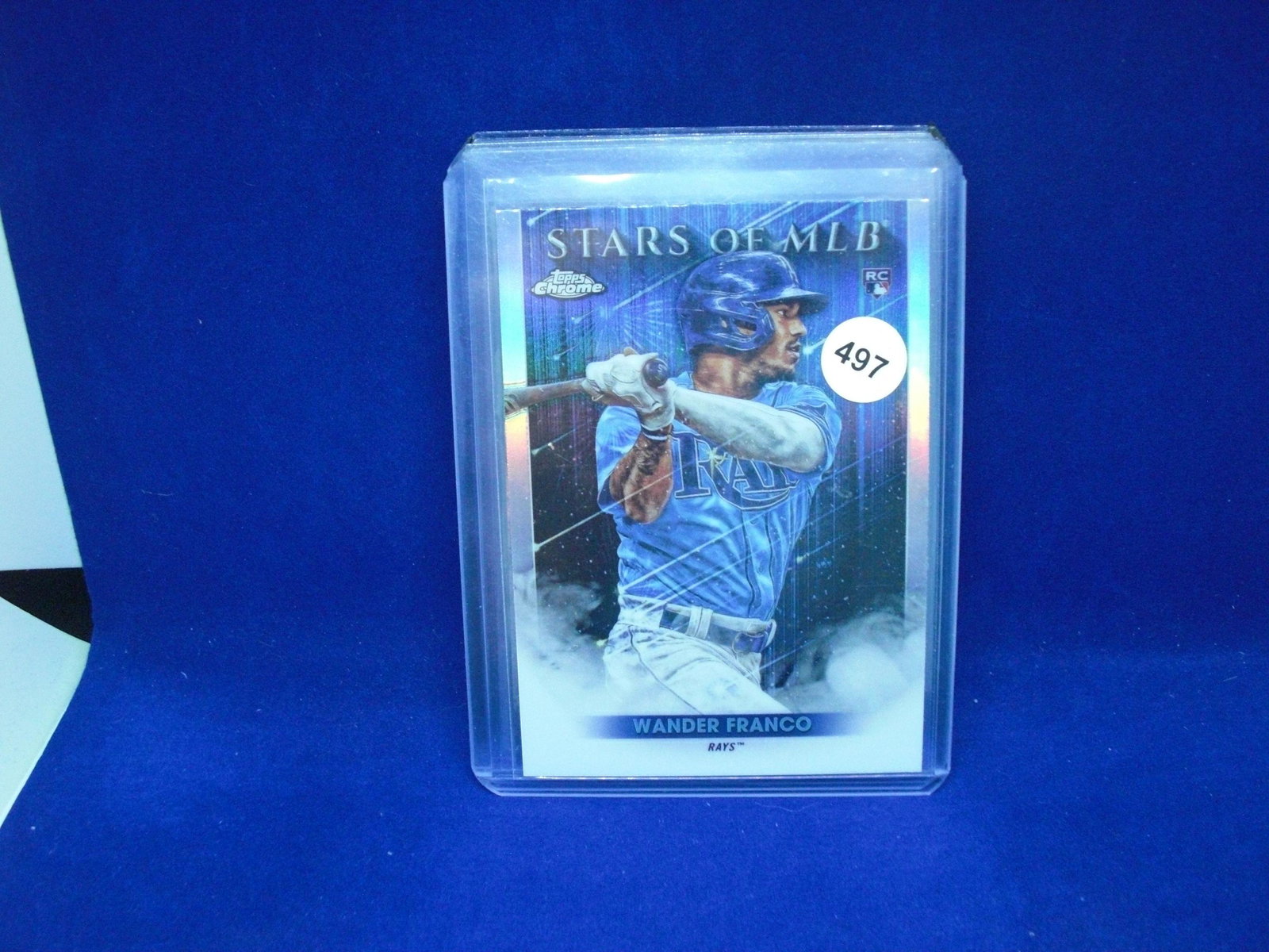 wander franco rookie insert card: wander franco rookie insert card