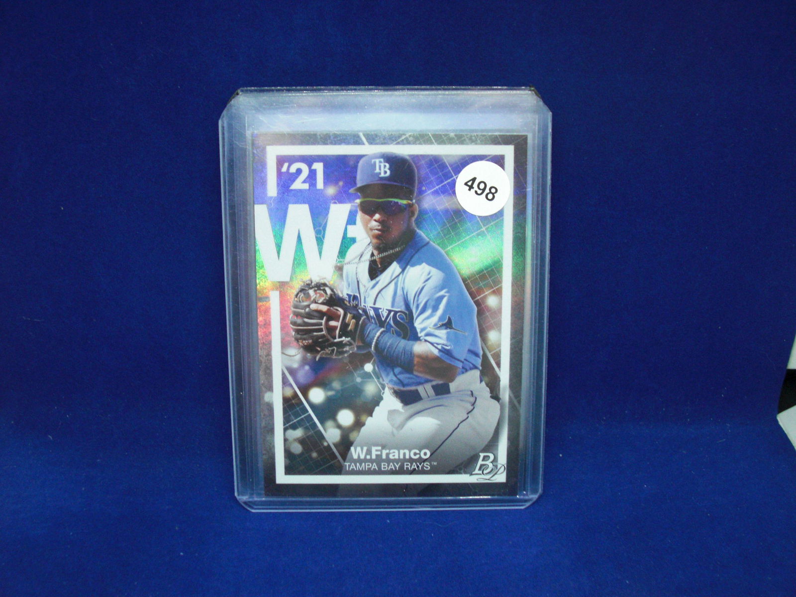 wander franco bowman platinum rookie (1 of 1)