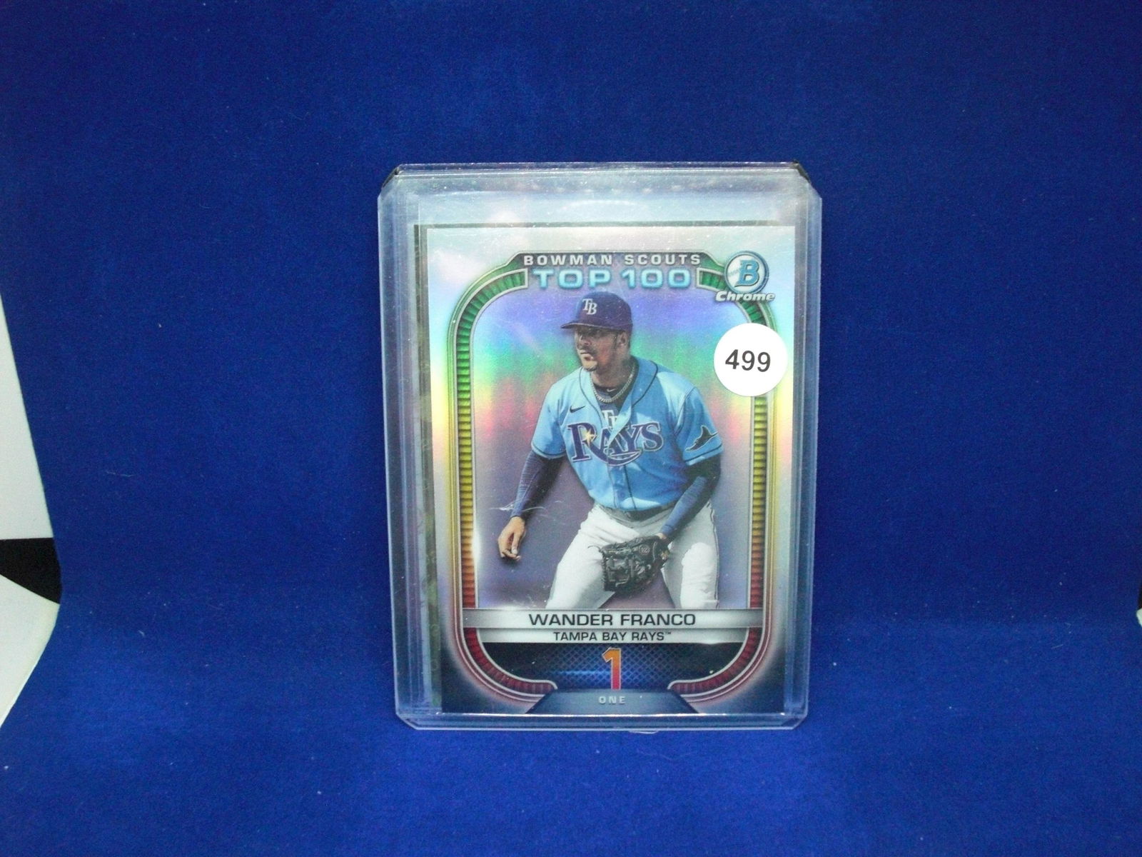 wander franco bowman top 100 #1 (1 of 1)