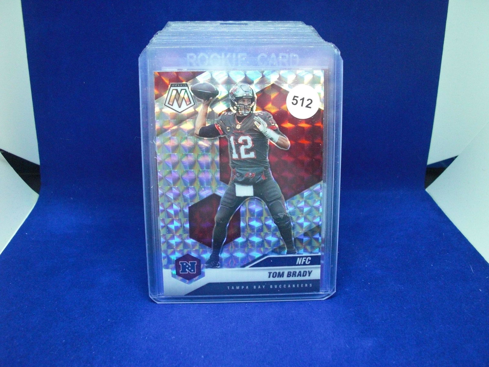 tom brady silver mosaic (1 of 1)