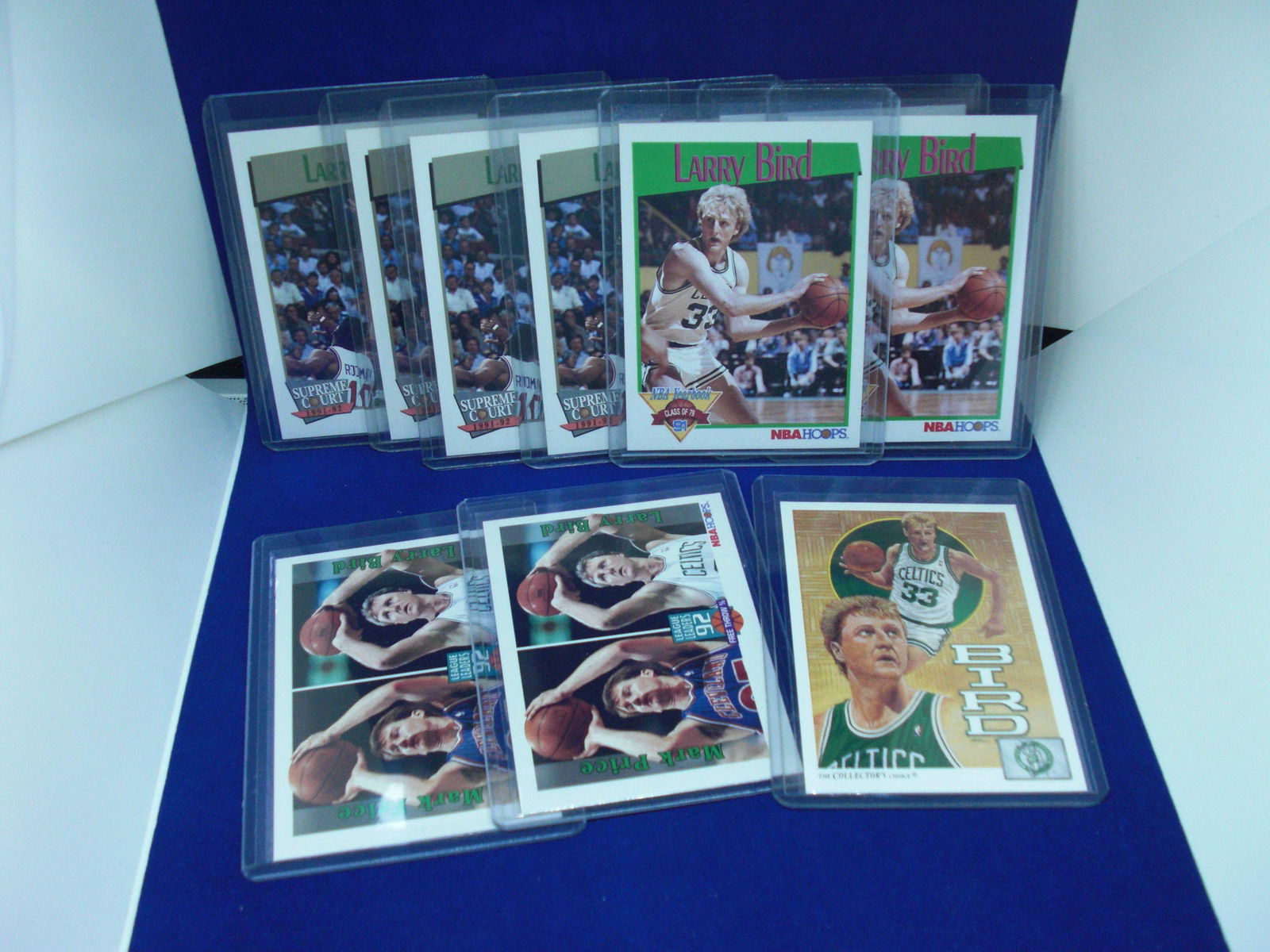 lot of 10 larry bird cards (1 of 1)