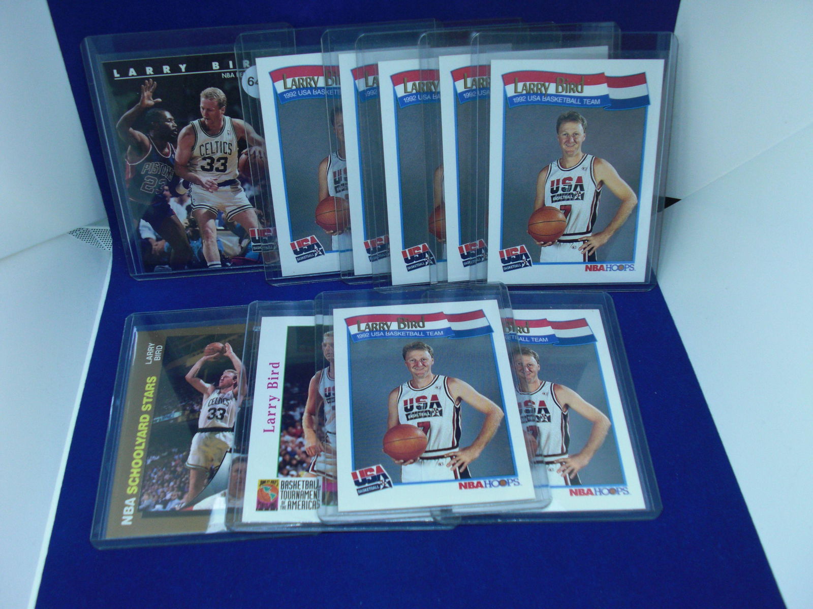 lot of 10 larry bird cards (1 of 1)