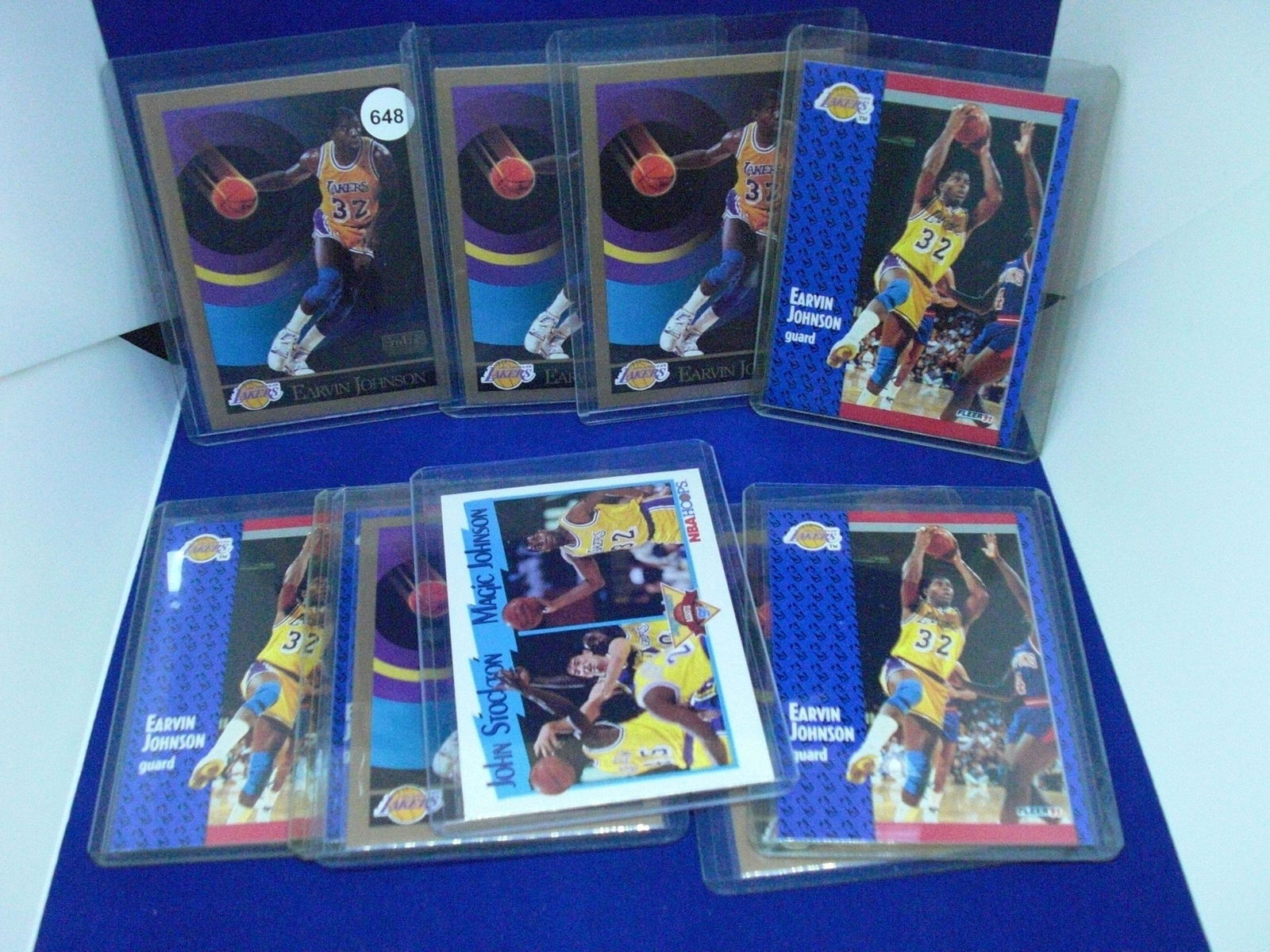 lot of 10 magic johnson cards (1 of 1)