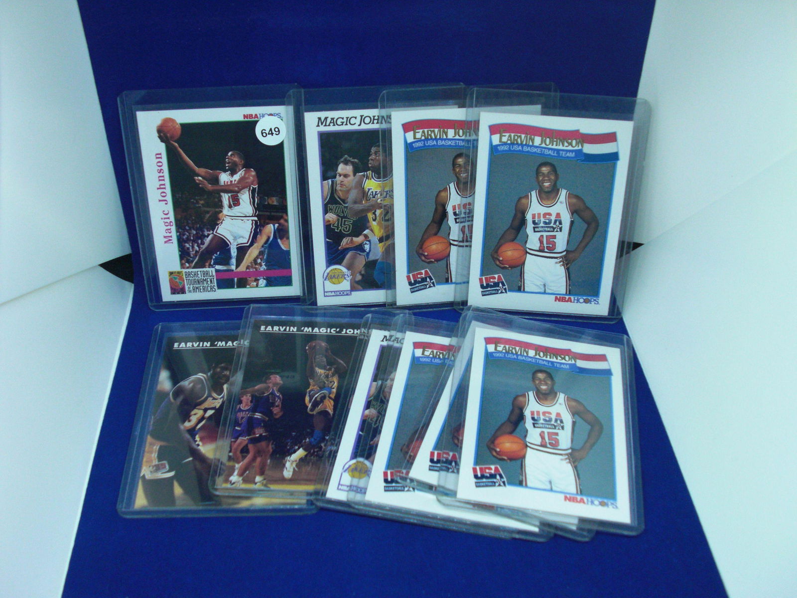 lot of 10 magic johnson cards (1 of 1)