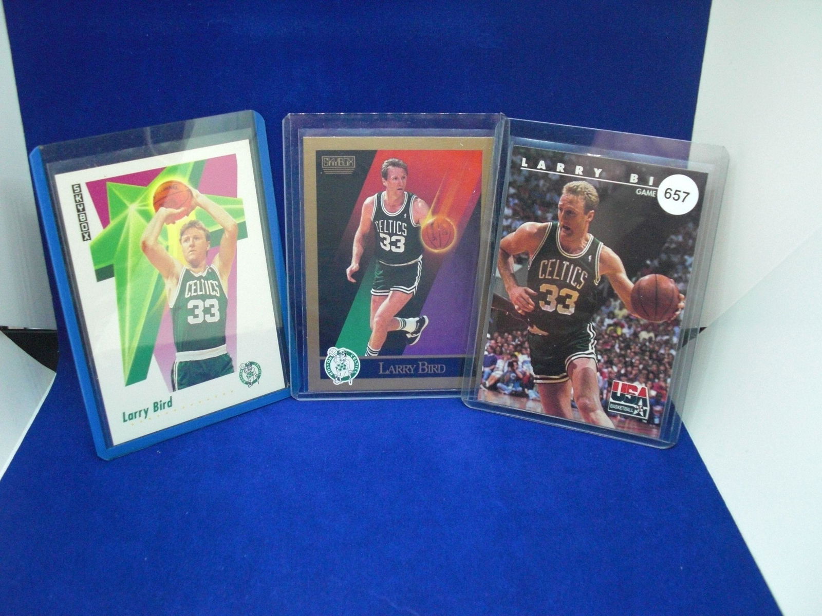 lot of 3 larry bird cards (1 of 1)