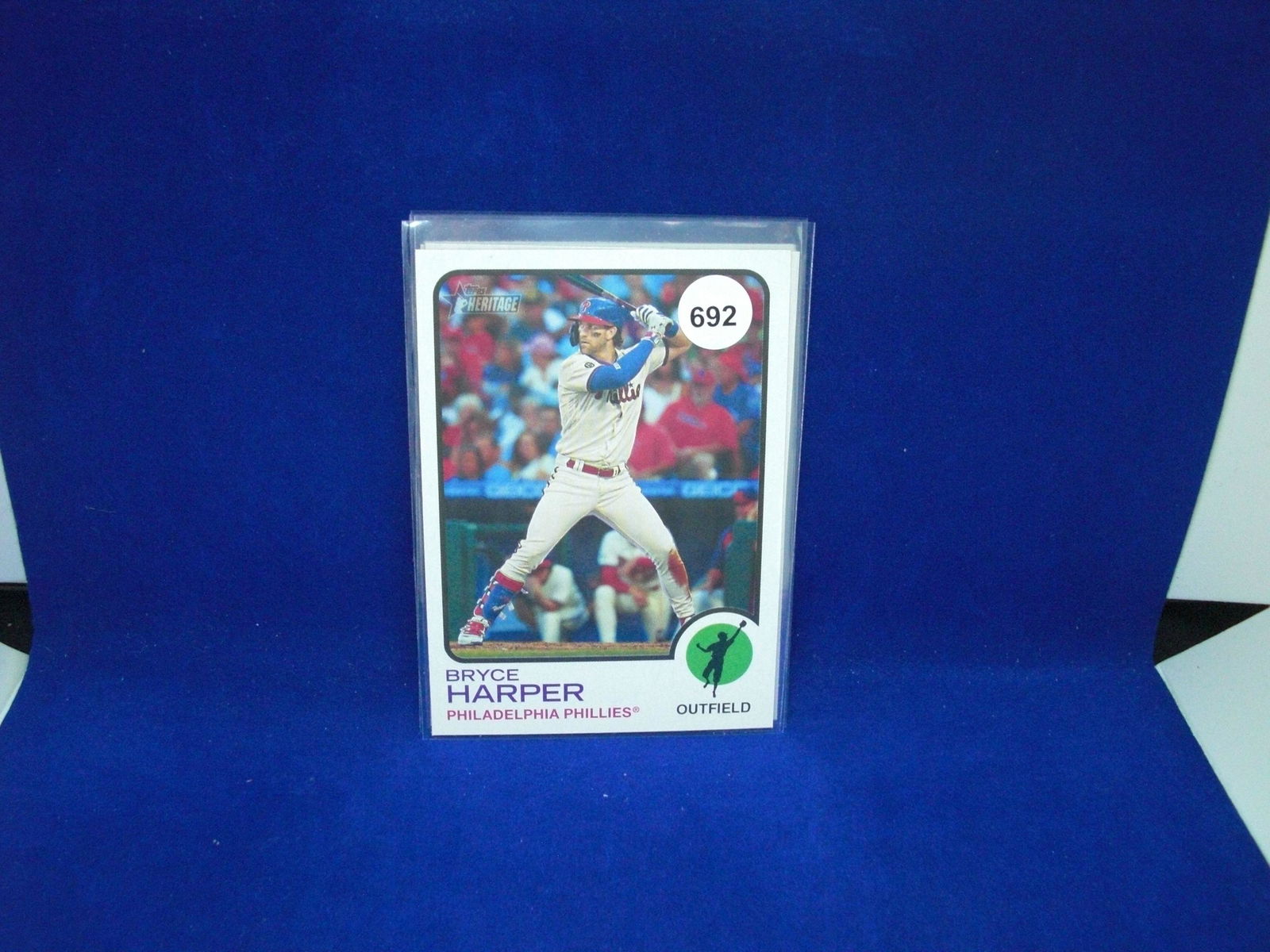 2022 topps heritage bryce harper (1 of 1)