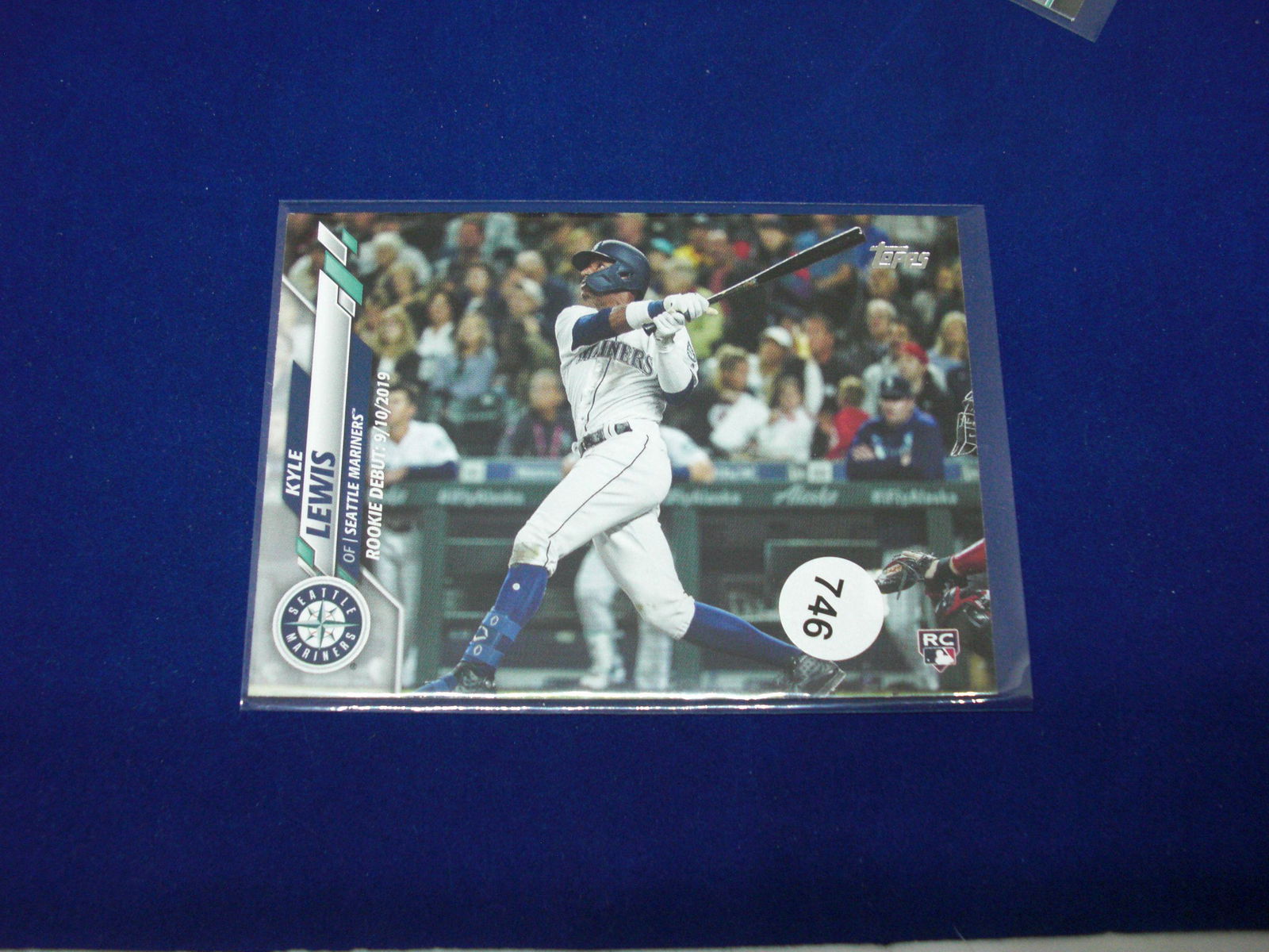 kyle lewis jr rookie card (1 of 1)