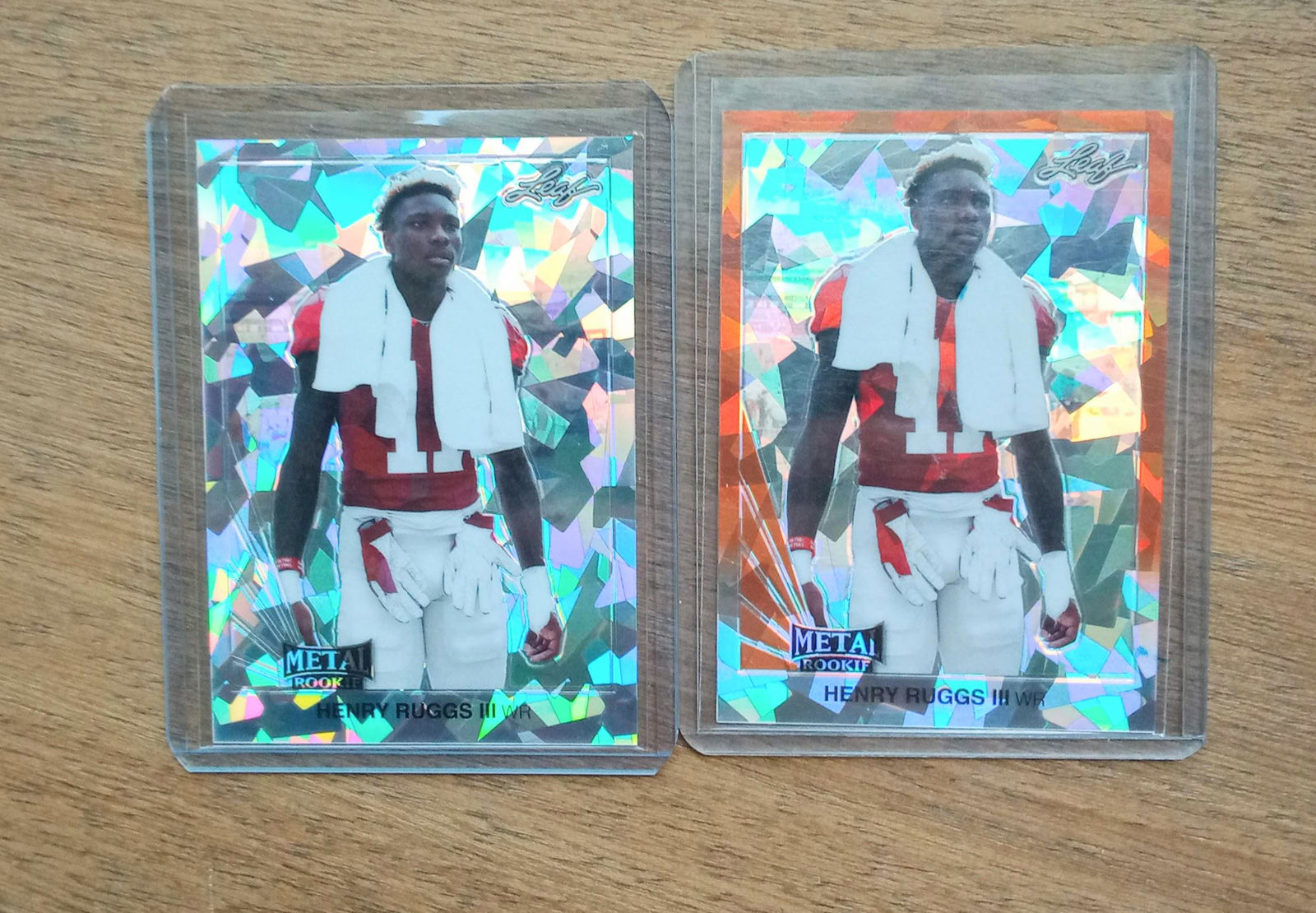 LOT OF 2 HENRY RUGGS NUMBERED SP ROOKIE CARDS (1 of 2)