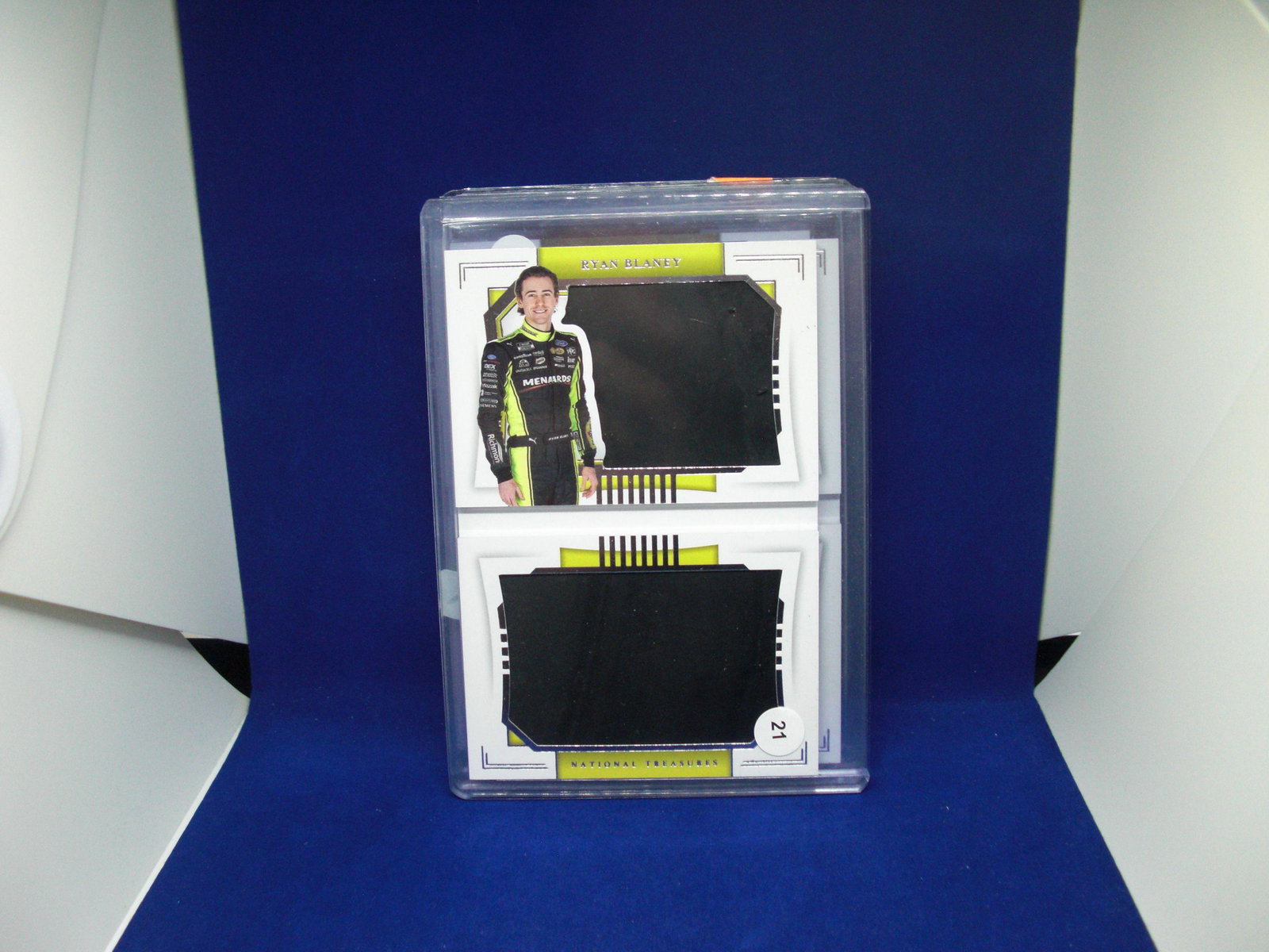 NATL TREASURE RYAN BLANEY NASCAR DUAL TIRES RELIC 15/25: RYAN BLANEY NASCAR DUAL TIRES RELIC