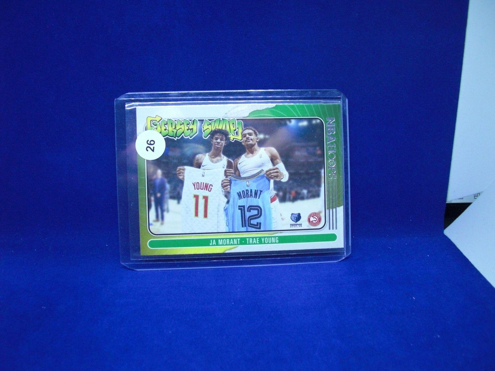JA MORANT AND TRAE YOUNG JERSEY SWAP (1 of 1)