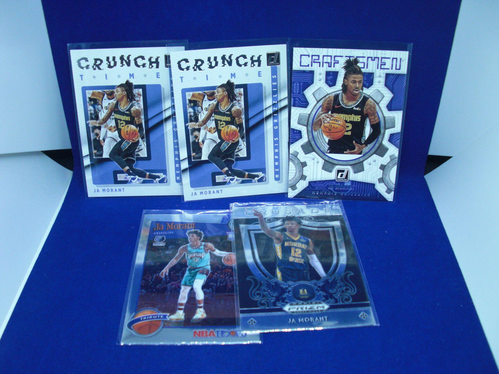 LOT OF 5 JA MORANT CARDS (1 of 1)