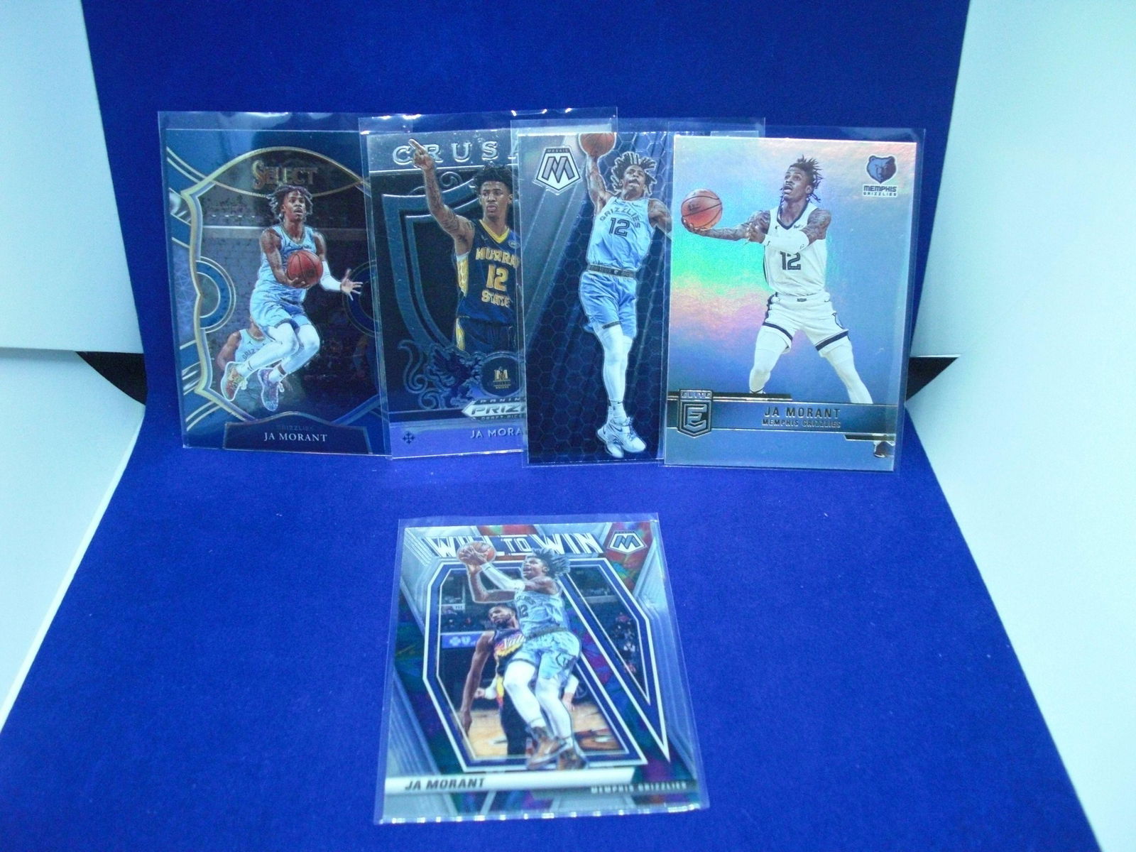 LOT OF 5 JA MORANT CARDS (1 of 1)