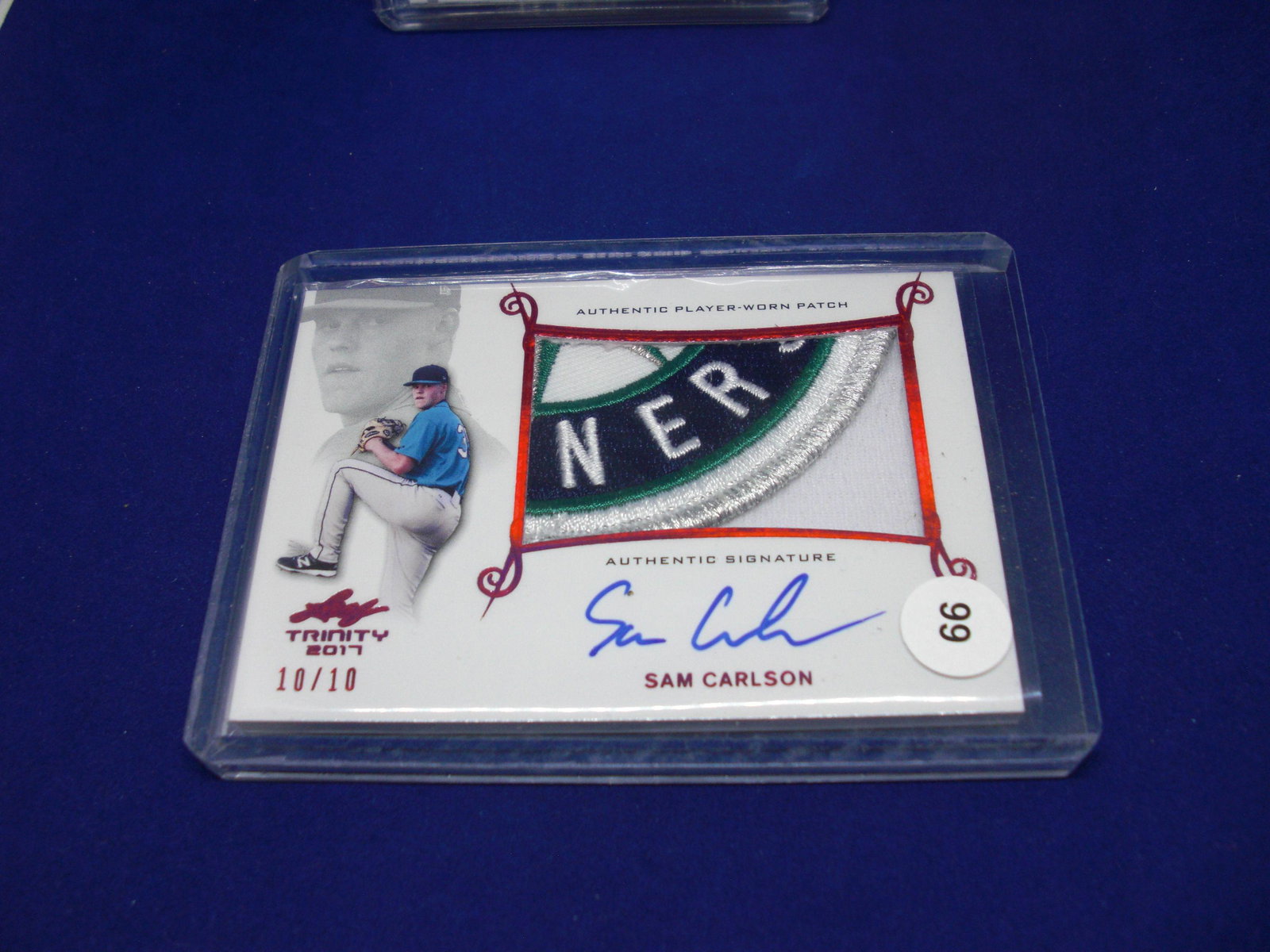 Sam Carlson Trinity patch auto 10/10 (1 of 1)