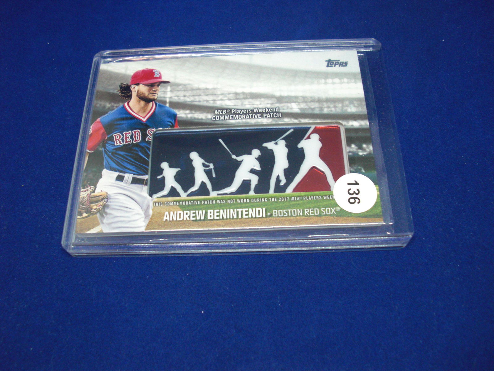 ANDREW BENINTENDI COMMEMORTIVE PATCH (1 of 1)