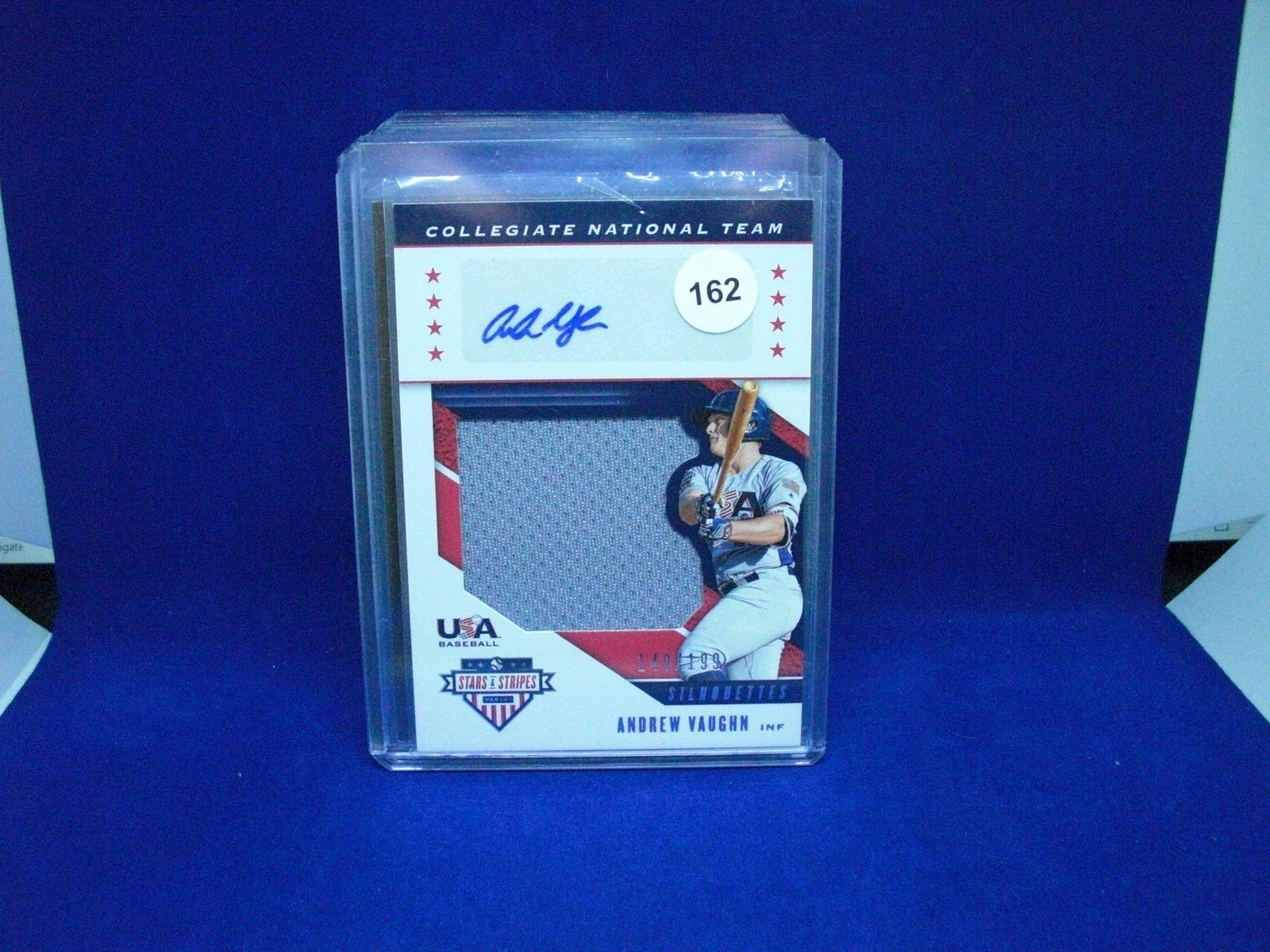 ANDREW VAUGHN USA PATCH AUTO 149/199 (1 of 1)