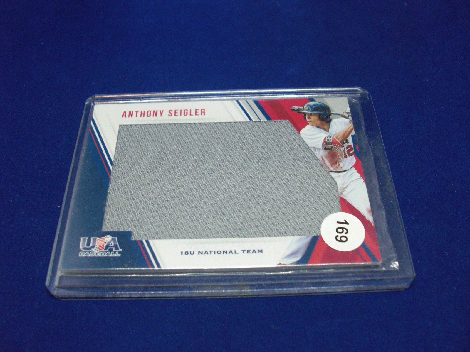 ANTHONY SEIGLER JUMBO JERSEY CARD 272/290 (1 of 1)