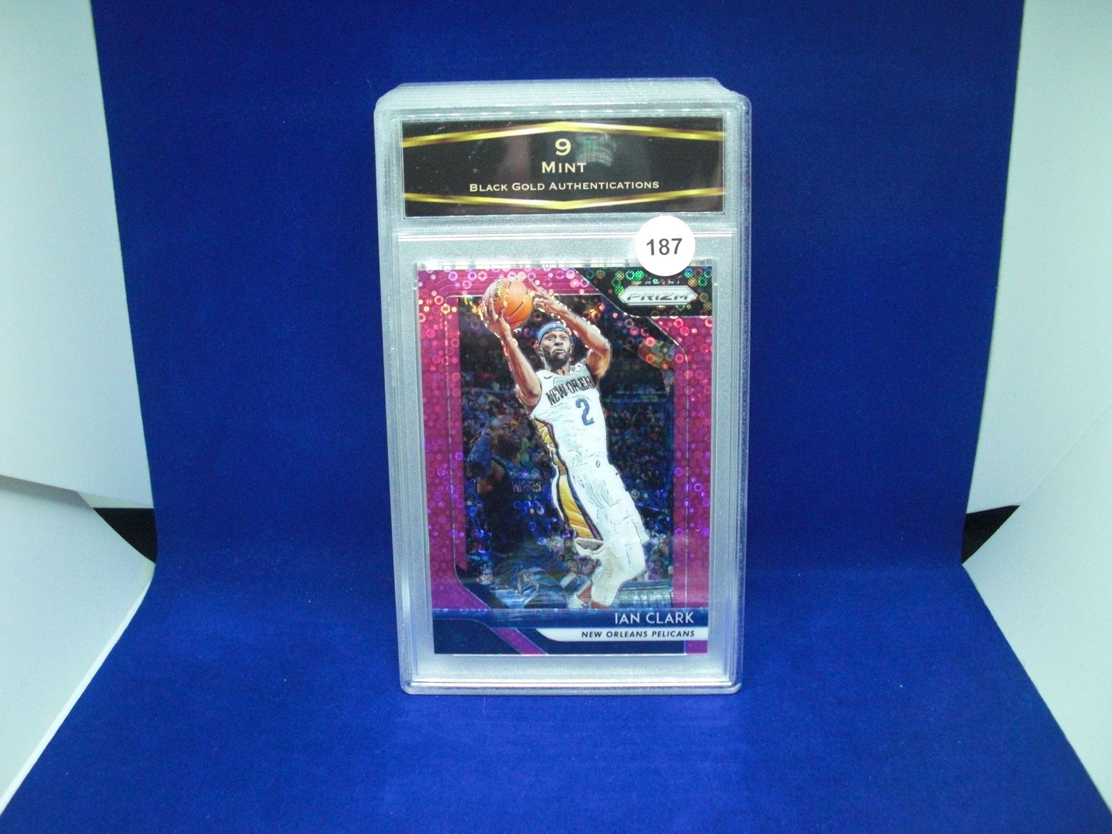 BGA 9 IAN CLARK PINK DISCO 34/50: BGA 9 IAN CLARK PINK DISCO 34/50