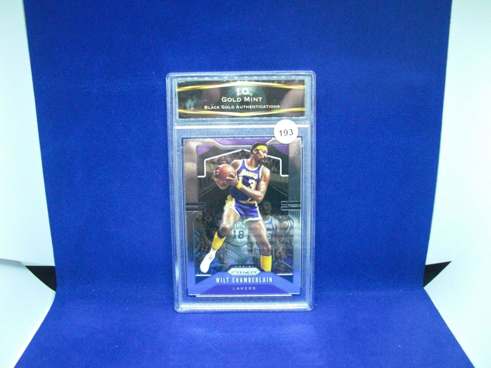 BGA 10 GOLD MINT WILT CHAMBERLAIN PRIZM (1 of 1)