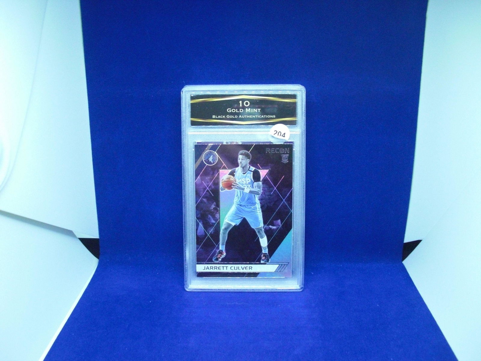 BGA 10 GOLD MINT JARRETT CULVER RECON ROOKIE (1 of 1)