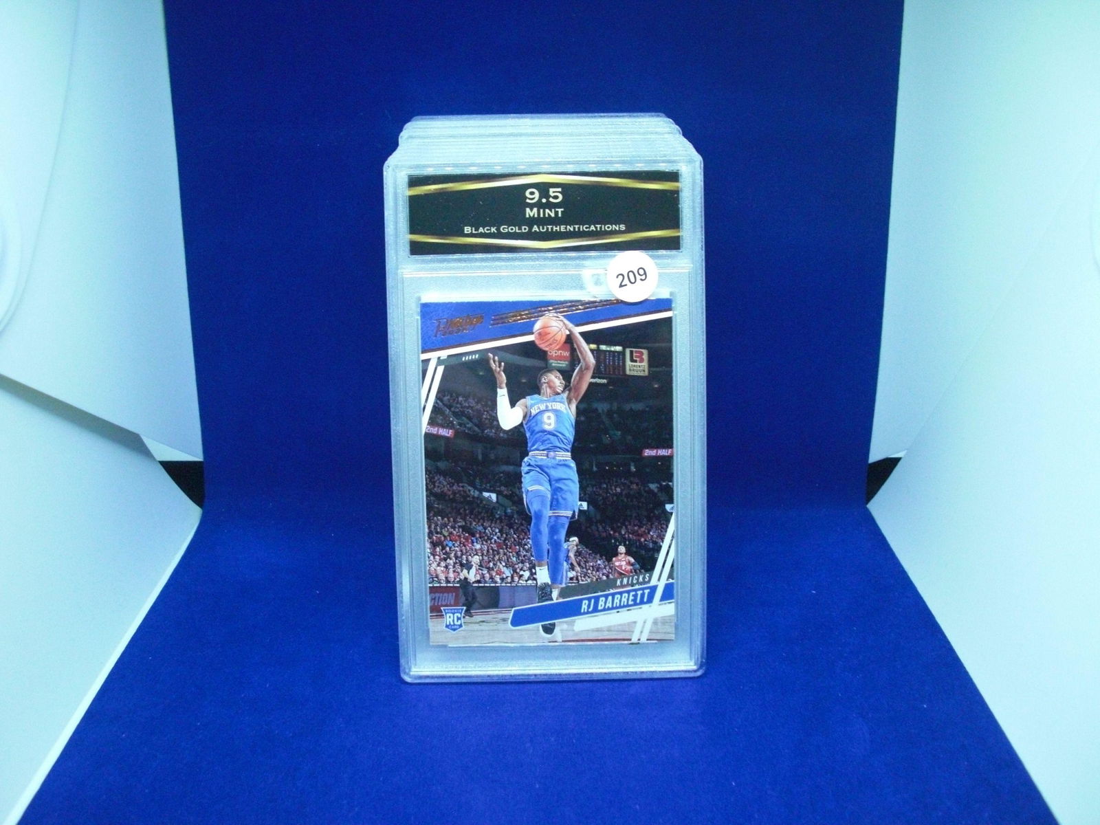 BGA 9.5 RJ BARRETT ROOKIE CARD (1 of 1)