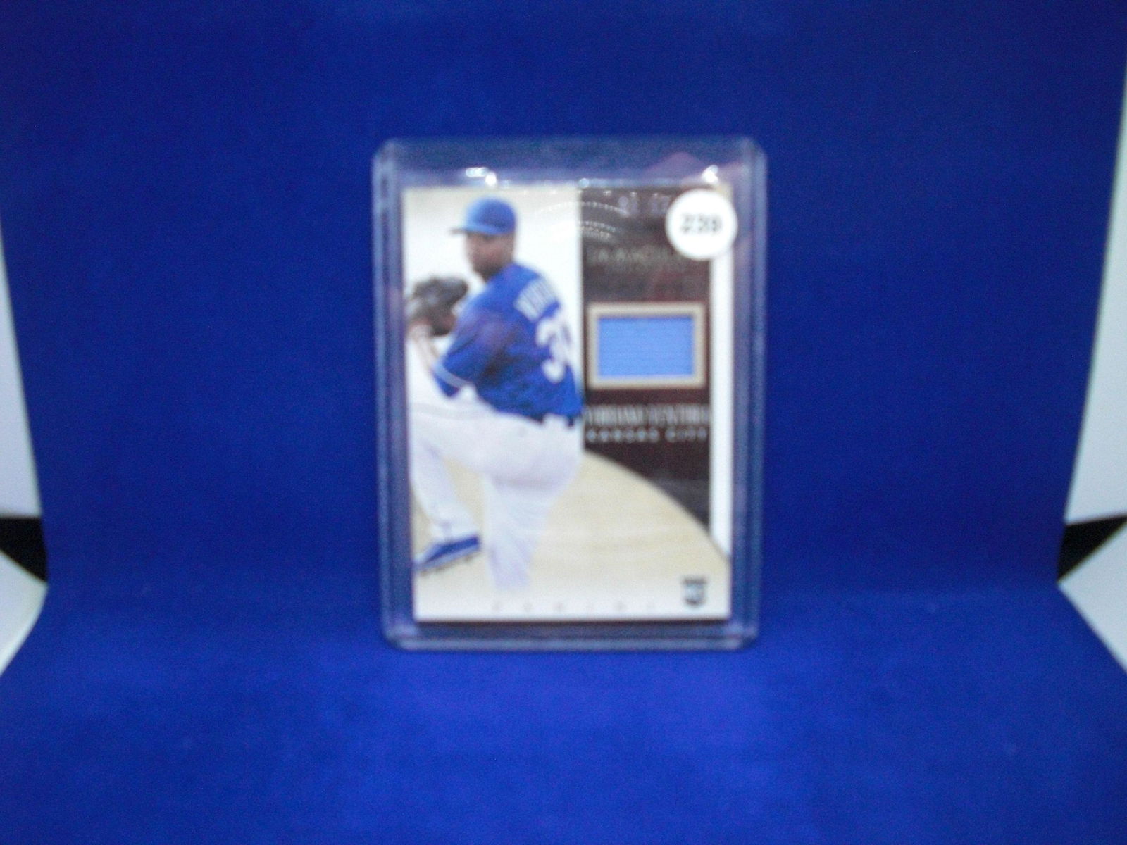 YORDAN VENTURA IMMACULATE JERSEY CARD 86/99 (1 of 1)