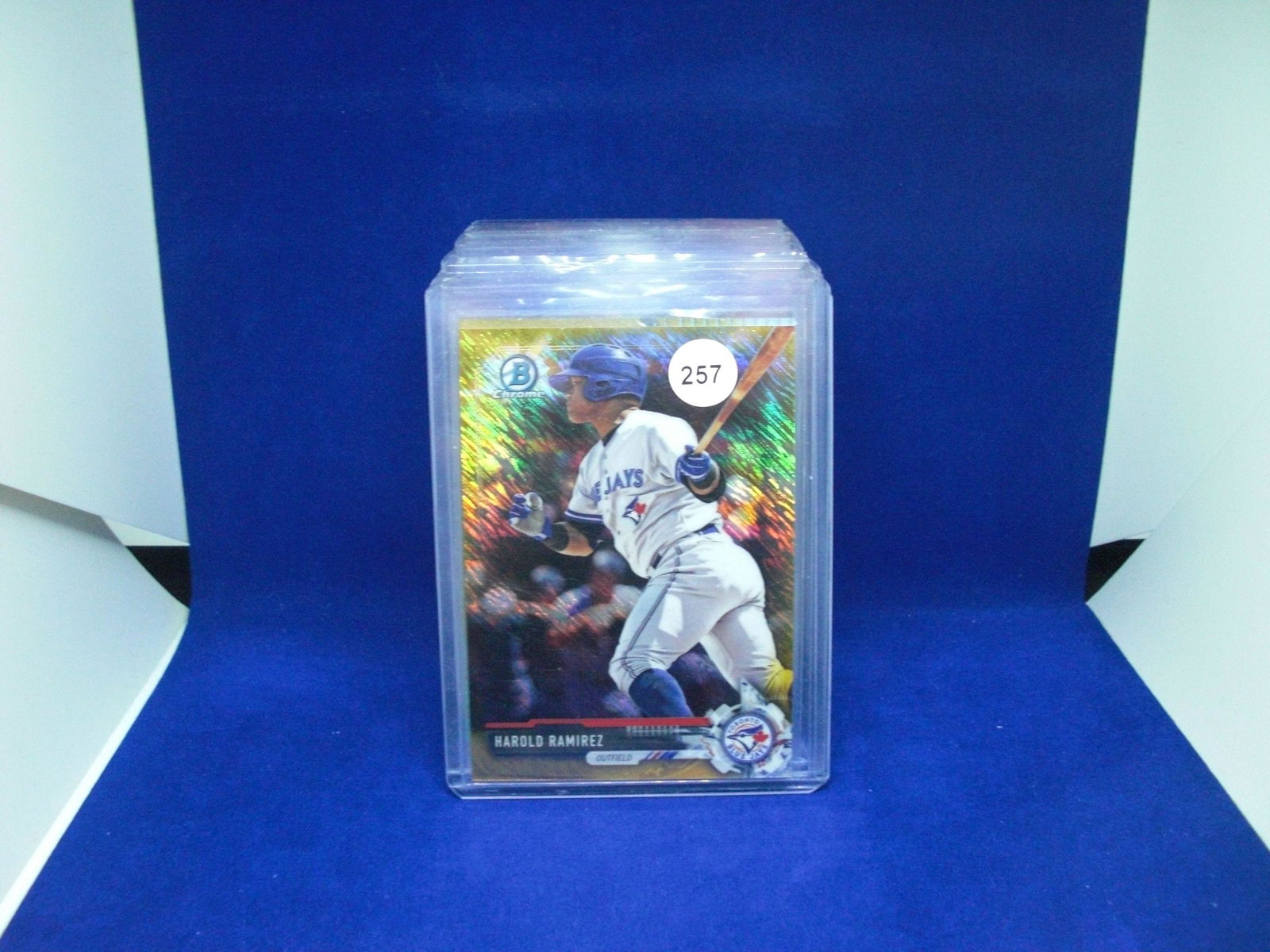 HAROLD RAMIREZ BOWMAN GOLD SPARKLE 45/50 (1 of 1)