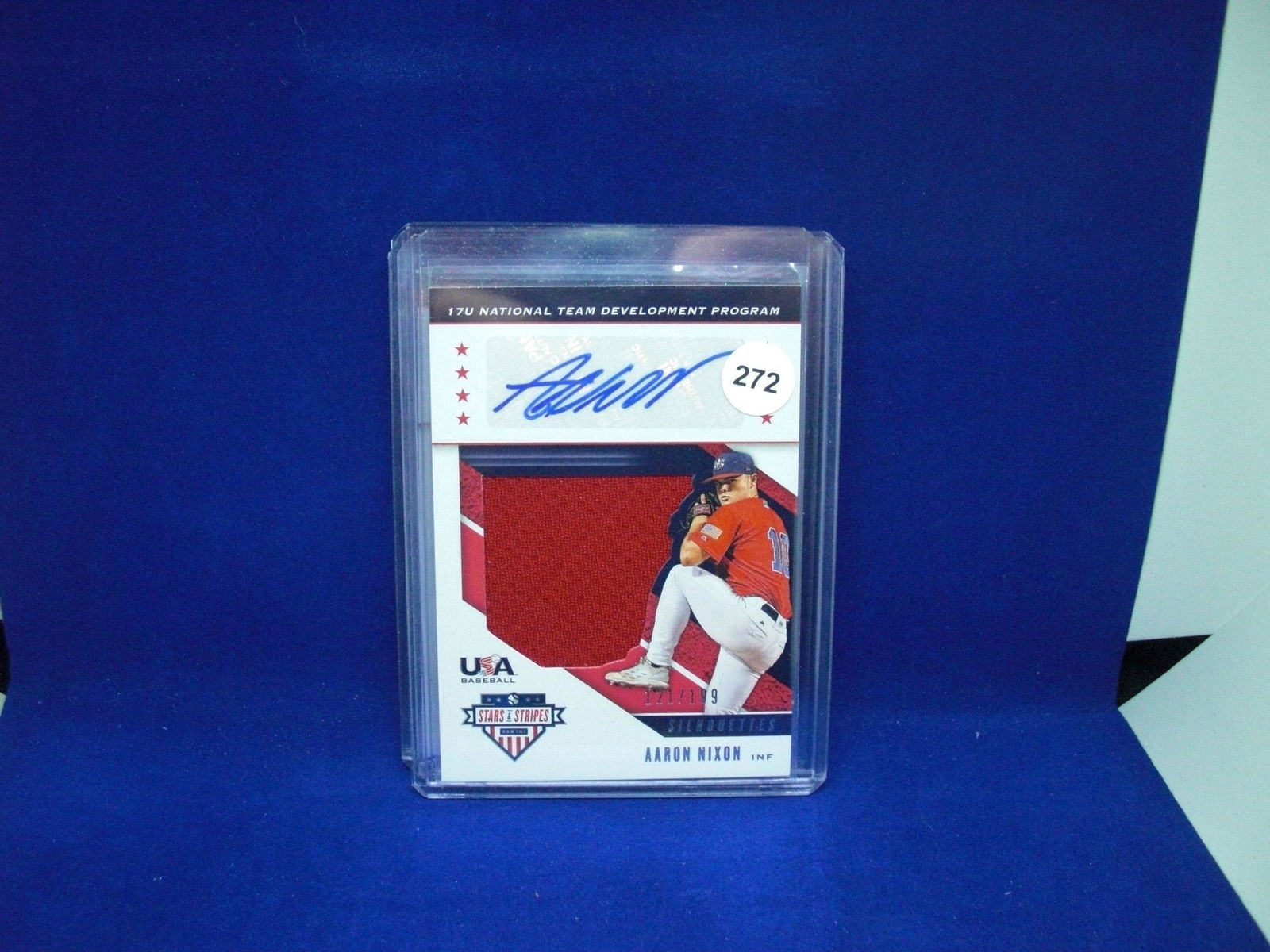 AARON NIXON USA JERSEY AUTO 121/199 (1 of 1)