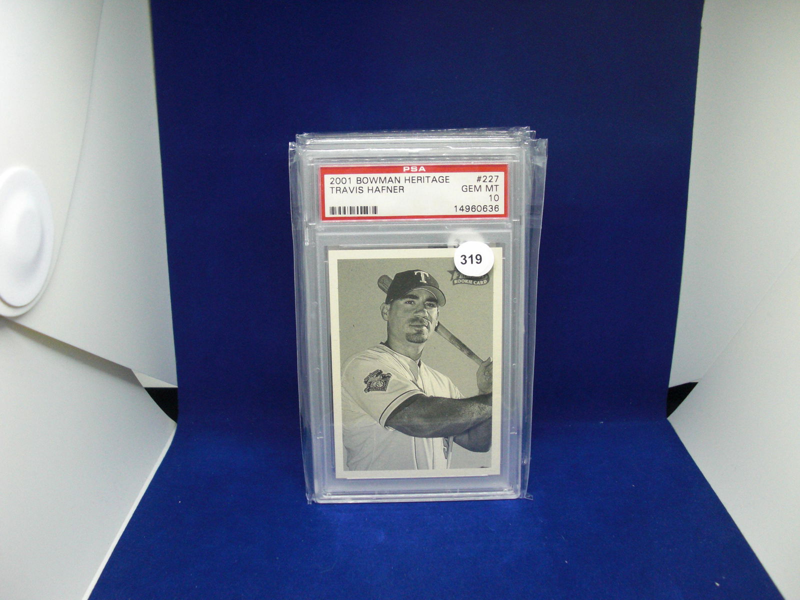 psa gem 10 travis hafner rookie (1 of 1)