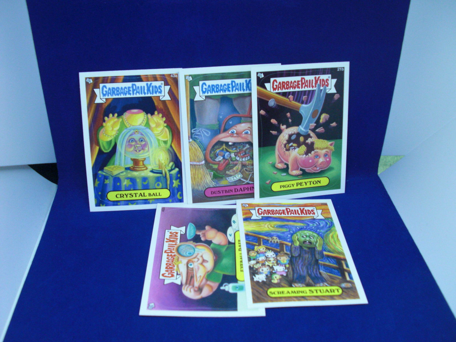 lot of 5 assorted garbage pail kids cards (1 of 1)