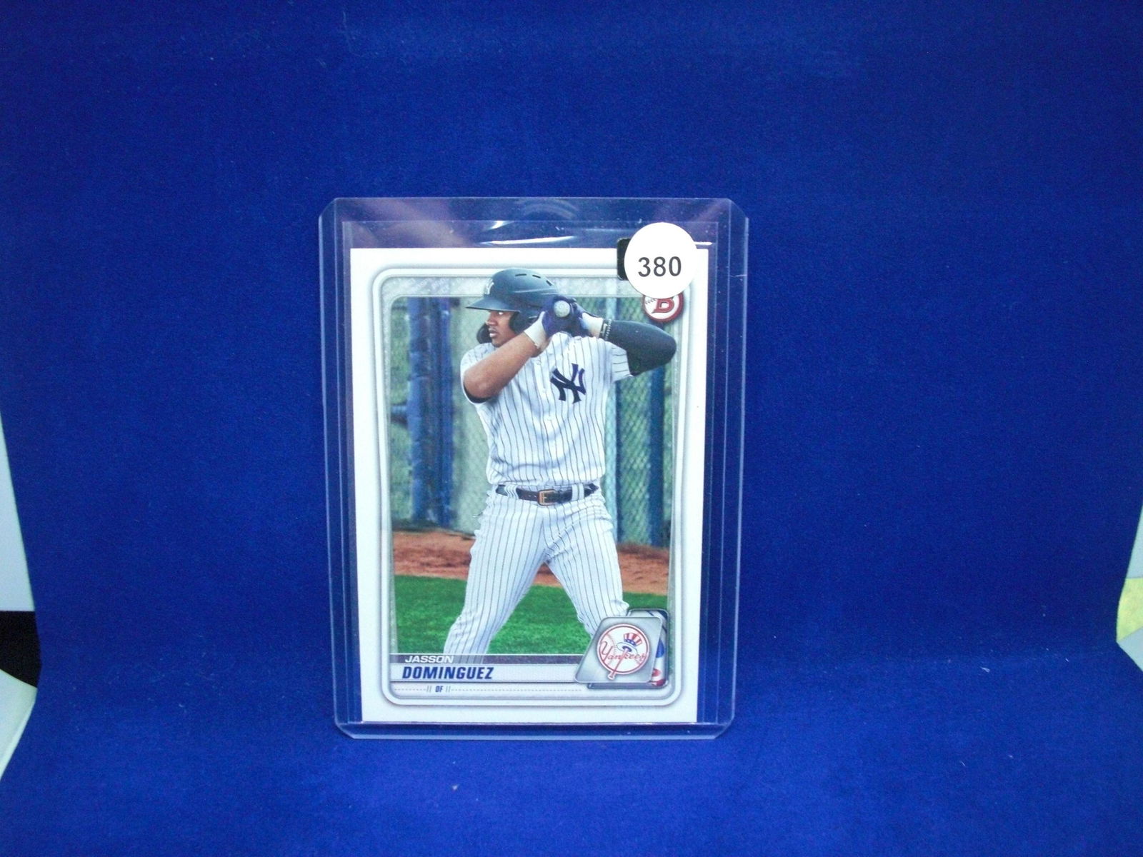 jasson domiguez bowman prospect card (1 of 1)