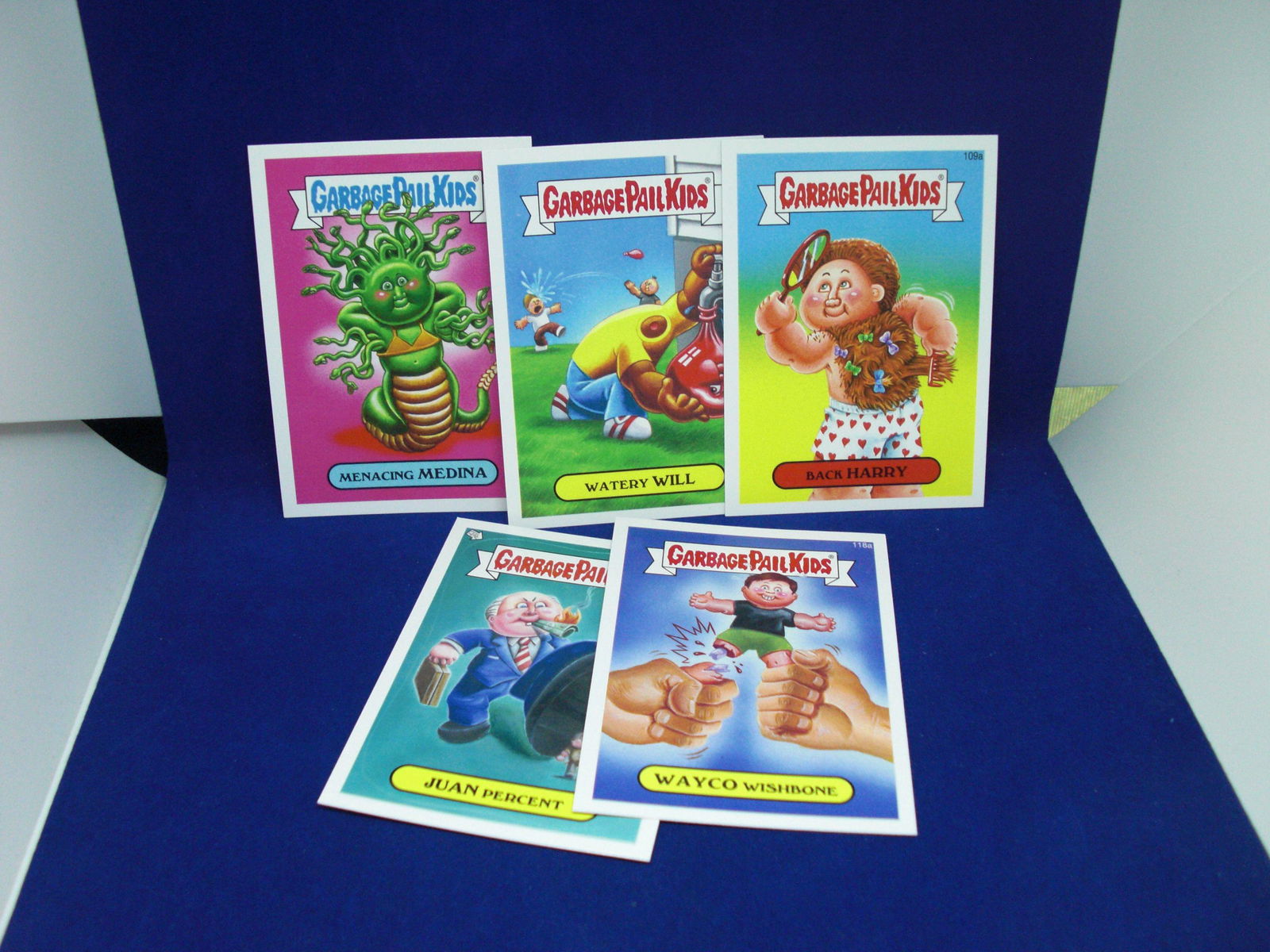 lot of 5 assorted garbage pail kids cards (1 of 1)