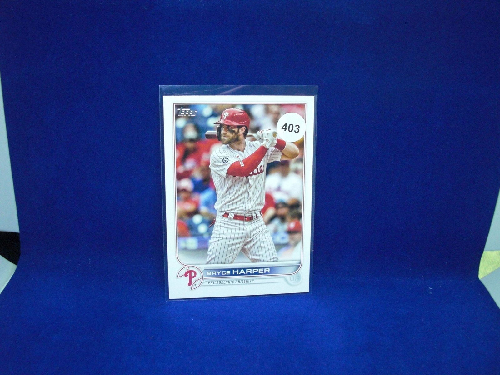 2022 topps bryce harper (1 of 1)
