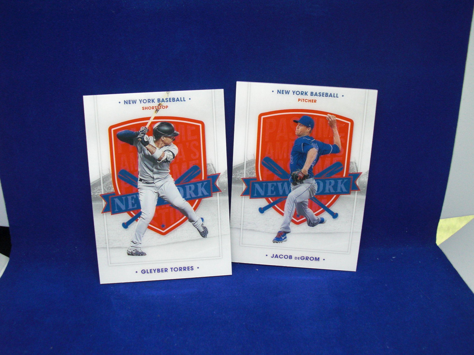 lot fo 2 american pastime cards: lot fo 2 american pastime cards