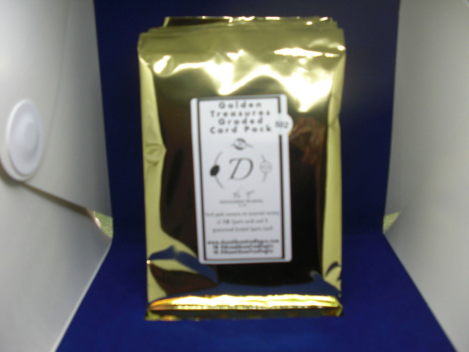 golden treasure graded card pack with 10 cards and 1 slab (1 of 1)