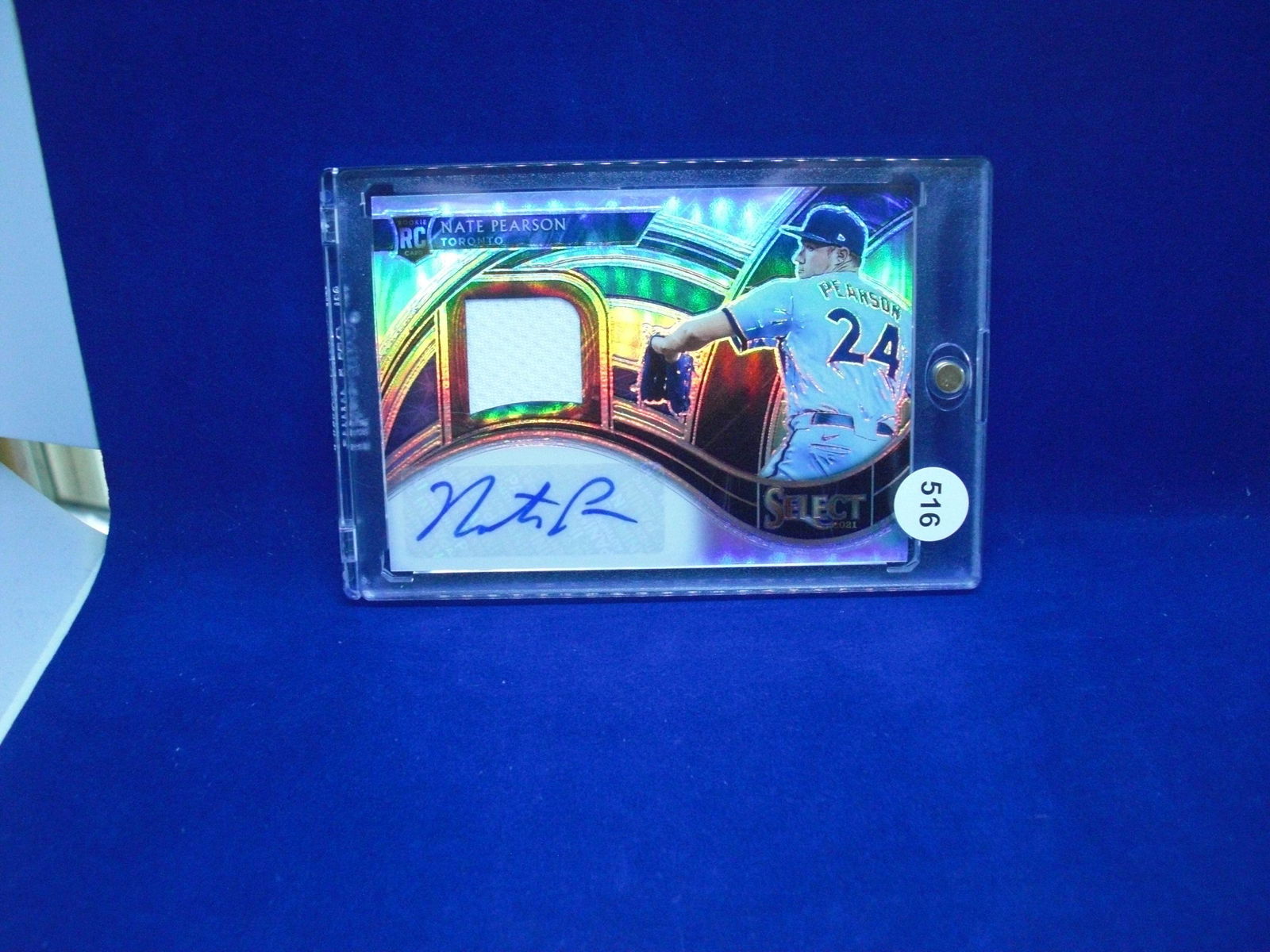 nate pearson silver select rookie relic 152/199 (1 of 1)