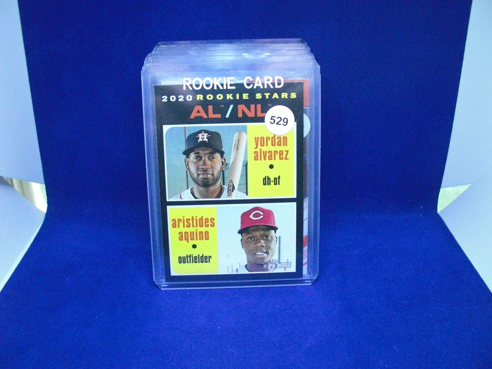 yordan alvarez rookie card (1 of 1)