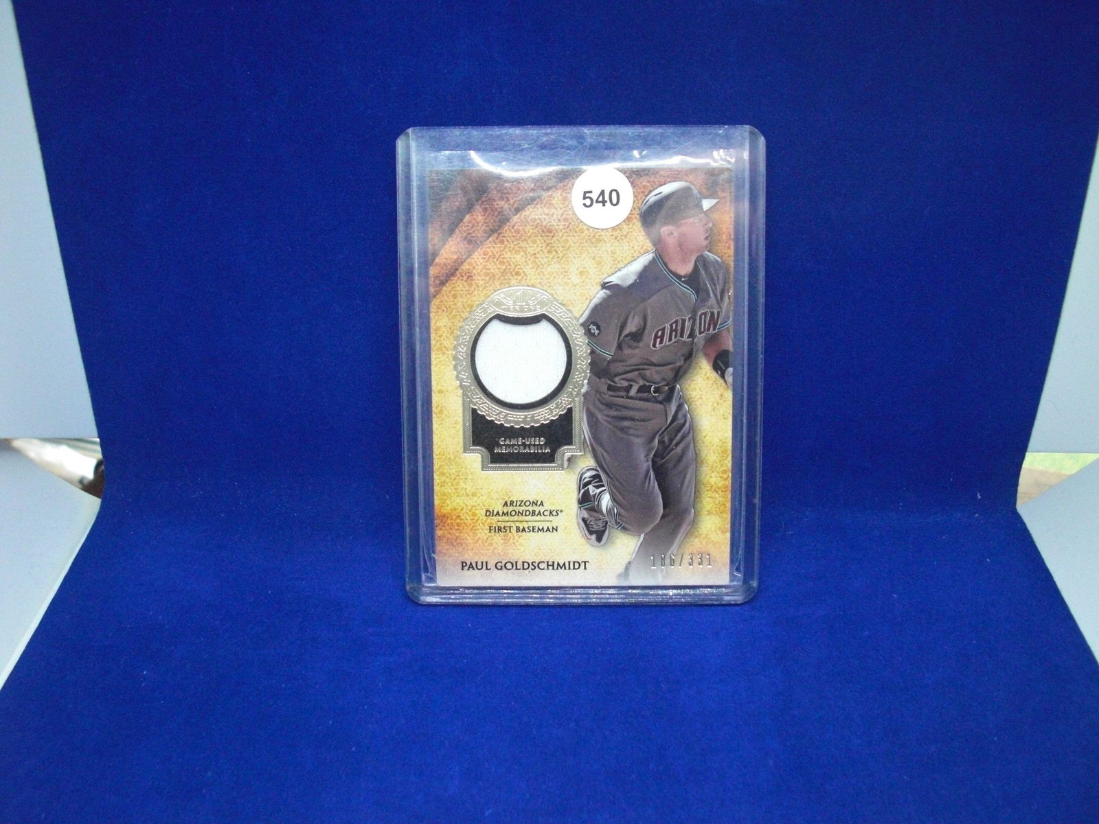 paul goldschmidt jersey card 186/331 (1 of 1)