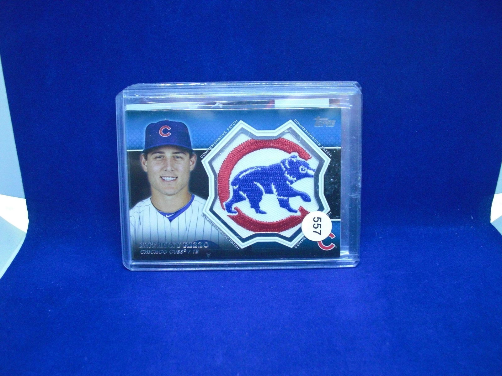 anthony rizzo logo patch card (1 of 1)