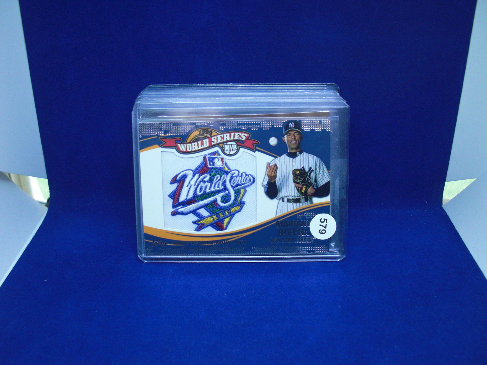 mariano rivera world series patch relic (1 of 1)