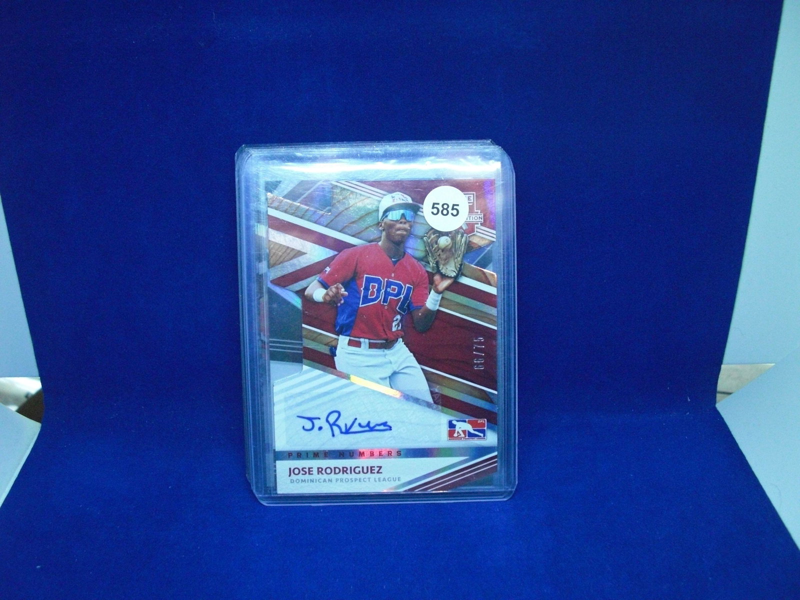 jose rodriguez numbered auto 66/75 (1 of 1)