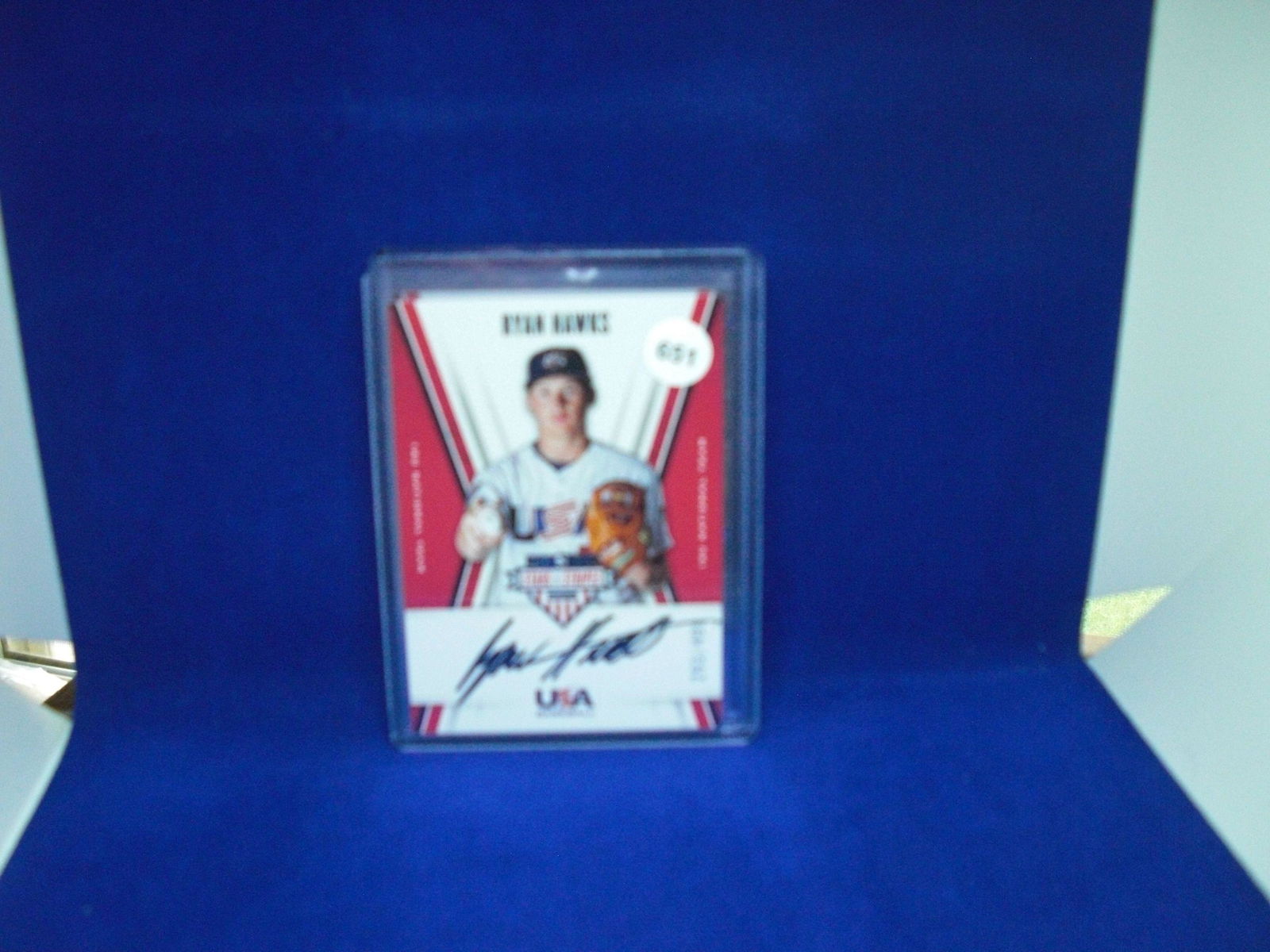 ryan hawks team usa auto 293/499 (1 of 1)
