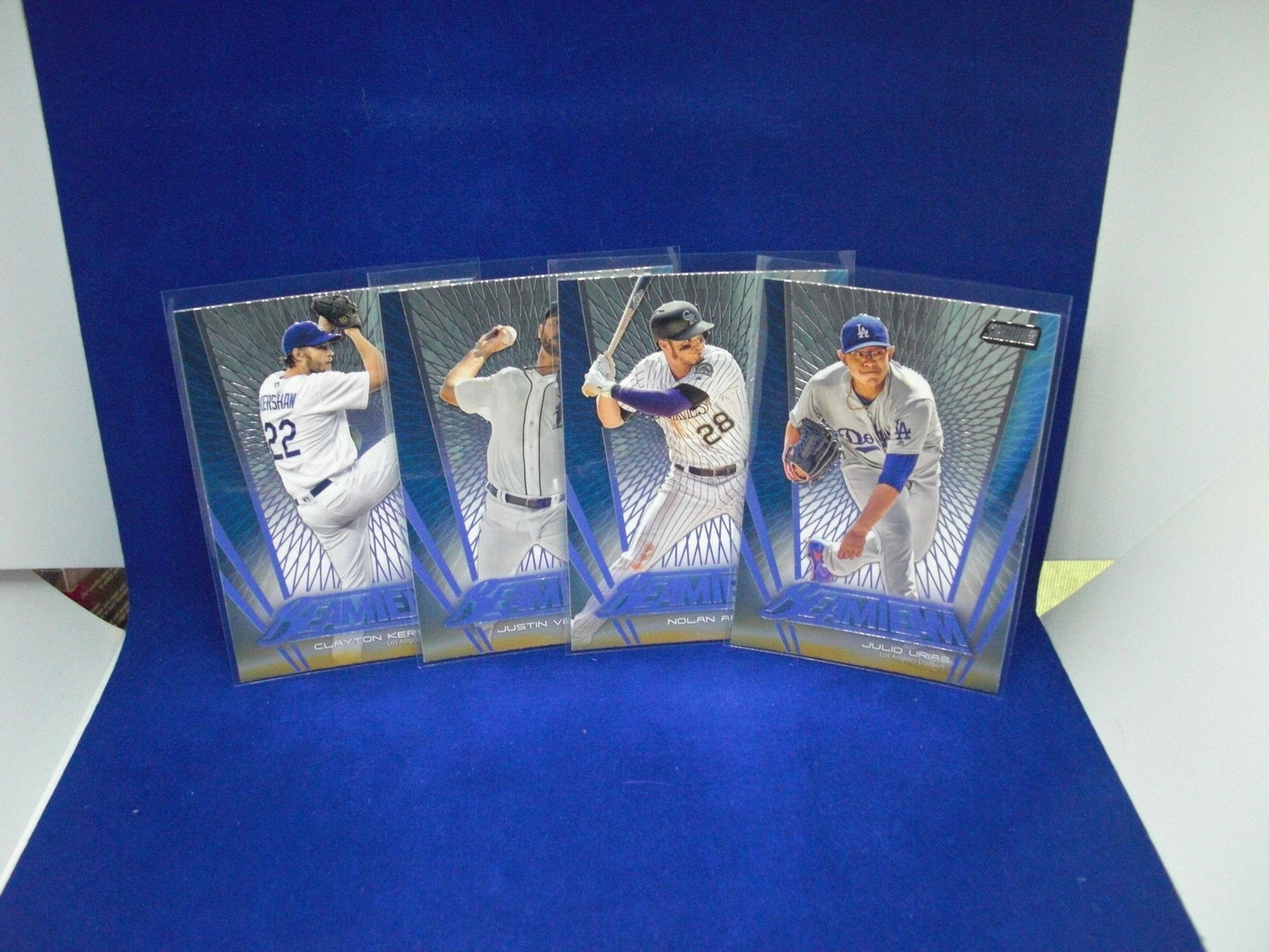 lot of 4 topps beam team: lot of 4 topps beam team